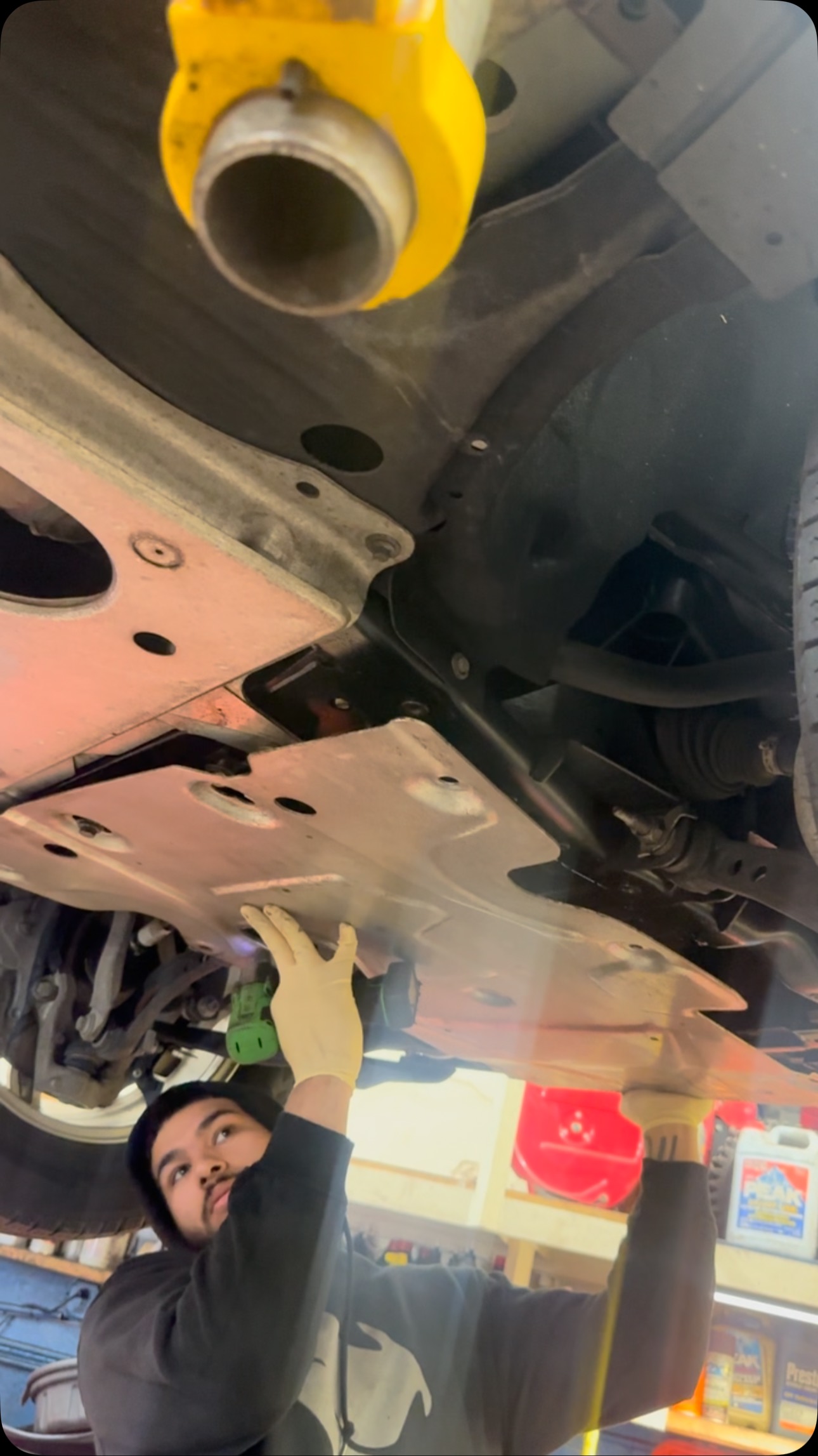 Protect what powers your ride.
Our crew at Westside Tire & Auto is reinstalling a steel undercarriage shield—because those vital components underneath your vehicle deserve top-tier protection. Screwed in, locked down, and ready to roll.
Real mechanics. Real protection. Real results.
www.westsidetireandautonj.com
#UndercarriageProtection #SkidPlate #AutoRepairNJ #MechanicLife #FleetService #WestsideTireAndAuto #TruckRepair #UnderTheCar #WrenchLife #VehicleProtection #CommercialRepair #SteelShield #ProtectYourRide #MechanicShop #NJMechanic #westsidetireandautonj #ortizmarketing