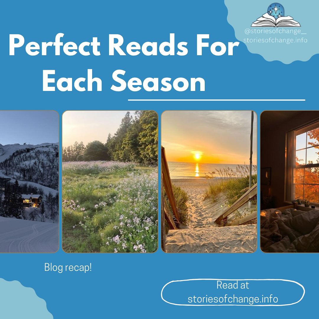 It’s that time. Summer is around the corner, so get into the summer spirit by reading our blog for book recommendations for summer. But wait… This blog also has perfect seasonal reads for every season! Check it out on our website storiesofchange.info
#bookstagram #share #readers #storiesofchange #onepageatatime #books #communitymatters #literacy #booklover #bookaddict #bookgirlie #fantasyreader #fantasy #romance #explore #foryou #viral #trend #Trending #booktok #bookcampaign #campaign #author #read #storiesofchange #onepageatatime #blog #stories #YouthVoices #change #storiesofchange