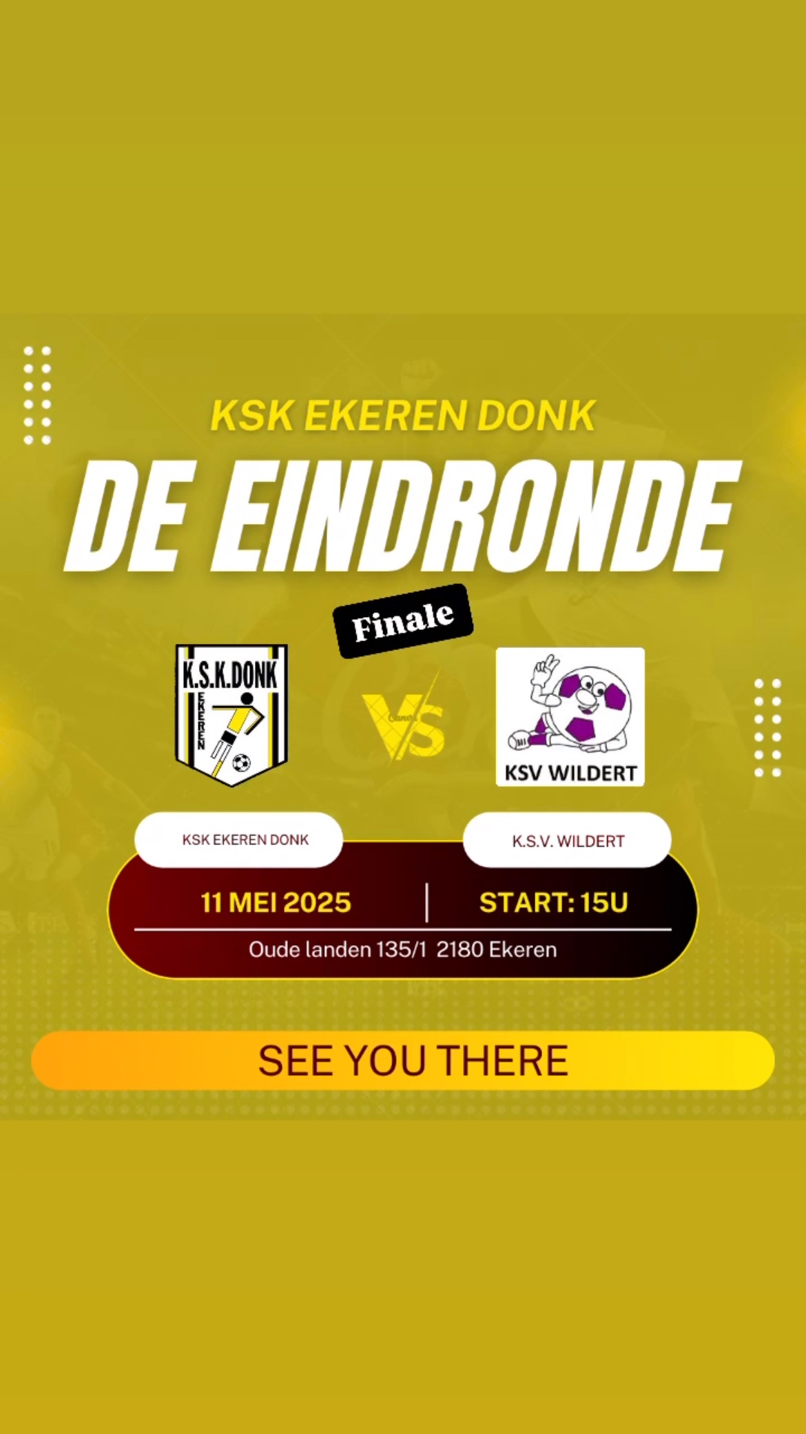 Onze boys wonnen de halve finale!!!
En hoe!!! 🔥🔥🔥🔥
Een knappe 0-5 overwinning op Meerle!
Op naar de FINALE!
Elke donk speler, sympathisant, medewerker, enthousiasteling, vriend, familielid, kennis…
Wij rekenen op jullie!!!!!
#oneteam #onedream #promoveren #yeswecan #thattimeisnow #goboys #focus #hardwork #letsgo