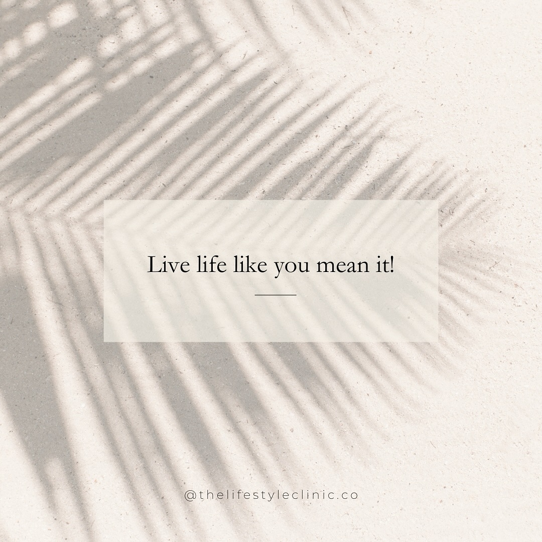 Live life like you mean it!
Not rushed. Not distracted. Not on autopilot.
But with presence, purpose and intention.
Spend your time and energy on what truly matters to you.
Not what the world tells you should.
Don’t wait for that unpleasant wake-up call.
Your life is now. Don’t procrastinate on your WELLbeing.
Send this to someone you think needs it today🤍
_____
#HealthFirst #WellnessMatters #MotivationMonday #WeightLossInspiration #HealthyMindset #KeepMovingForward #FitnessMotivation #ProgressNotPerfection #SmallStepsBigChanges