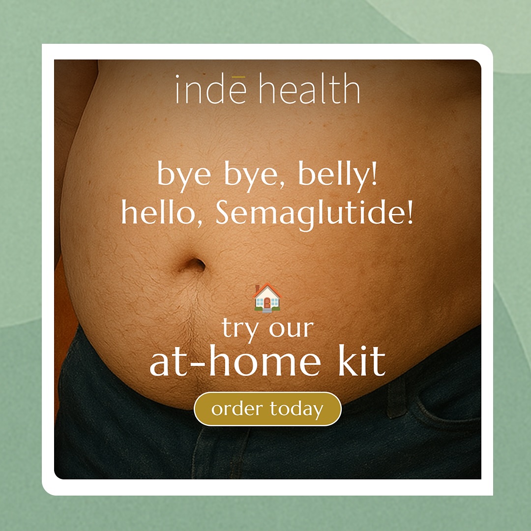 bye bye, belly
hello, Semaglutide
you’ve tried cutting calories.
you’ve tried working out harder.
and your belly? Still sticking around.
it’s not just willpower — it’s biology.
at indē health, we offer Semaglutide weight loss kits you can self-administer at home — with expert guidance included.
✅ FDA-approved Semaglutide
✅ easy-to-use at-home kits
✅ weekly injections, no clinic visits
✅ doctor-led support when you need it
real weight loss. on your terms.
📍 Weston, FL
📦 order your at-home kit today!
🧪 optional labs + lifestyle coaching
💉 expert guidance + simple instructions included
➡️https://www.indehealth.com/
#inde #health #weight #fat #belly #semaglutide #athome