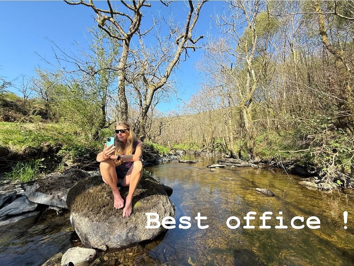 Where better to have a meeting about protecting the rivers while sat amongst its beauty !
Im proud to be part of the Sewage Campaign Network group with key Campaigners and led by the inspiring Prof Becky Malby . http://www.sewagecampaignnetwork.org.uk/
Together we will bring that change !! #protectourrivers #savewindermere #savethewye #m#savetheusk #stoppollution #saveourrivers #protectnature #ecosystems #natureneedsus #waterislife #protectrespect #swimwild #outdoors #river #adventures #mentalhealth #fish #wildlife #ecosystems