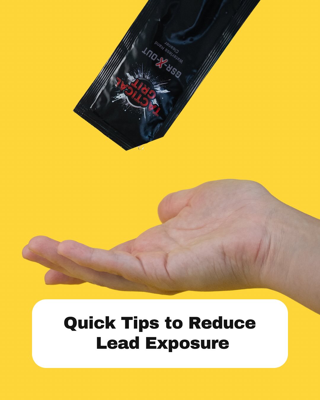 🔫Trigger discipline? Check. Muzzle awareness? Check. But what about lead exposure?
-
If you’re not decontaminating your hands properly after the range, you could be bringing toxic lead dust into your home—and exposing your loved ones.
-
That’s why I use @tacticalgrit. Their patent-pending powder formula goes beyond soap and wipes to actually remove lead from your skin after shooting.
-
Quick tips to reduce lead exposure:
• Keep range clothes separate & wash them ASAP
• Change shoes before going inside
• Always decon —especially before eating or holding your kids.
-
#shootresponsibly #tacticalgrit #leadsafety #firearmsafety #edc #tacticalgrit #leadpoisoning