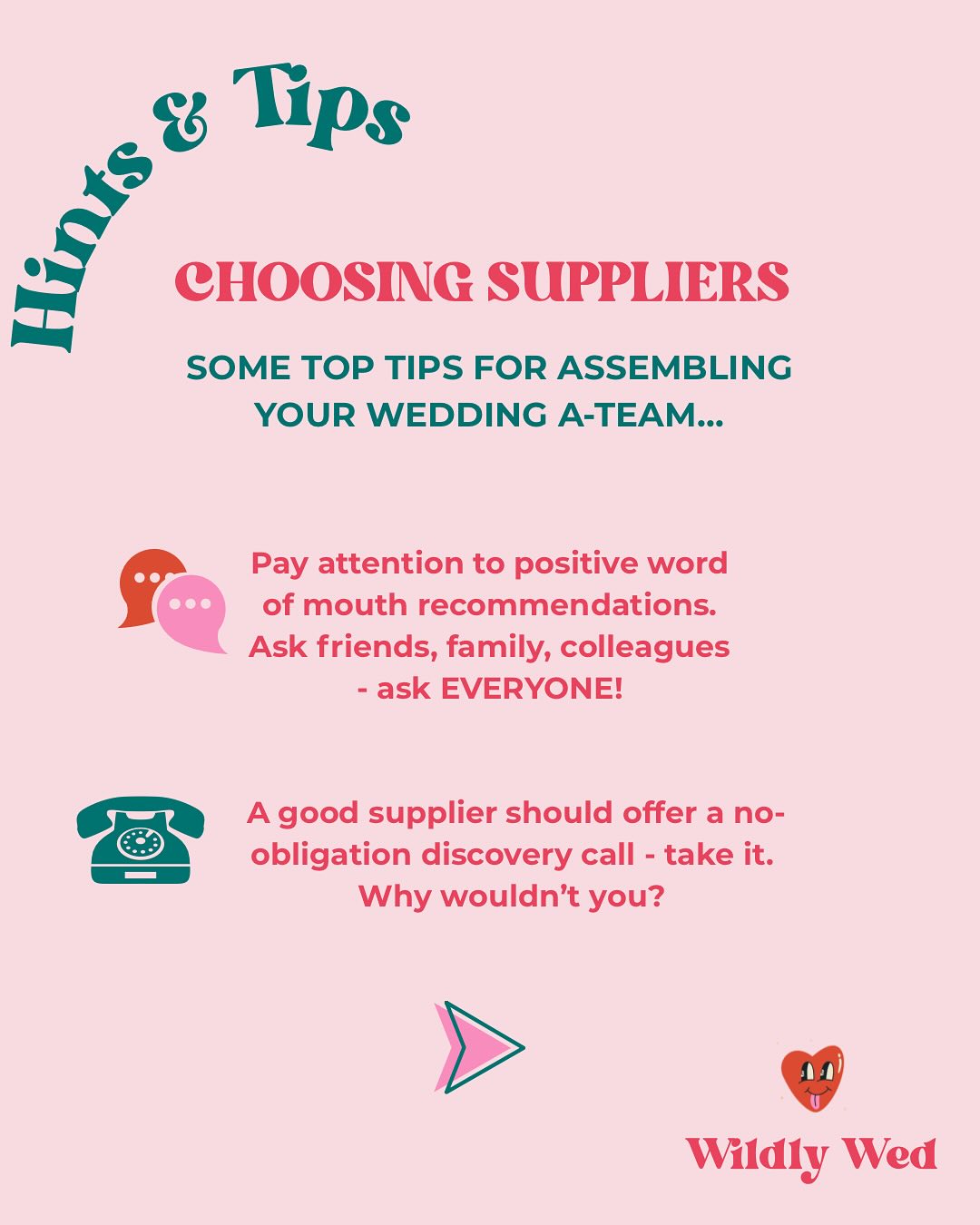 Choosing your suppliers is worth investing time and effort in. Take out tips and assemble your champions!
#weddingplanningtips
#weddingpodcast
#wildlywedpod
#weddingsuppliers
#weddingtips
#weddingsupplier