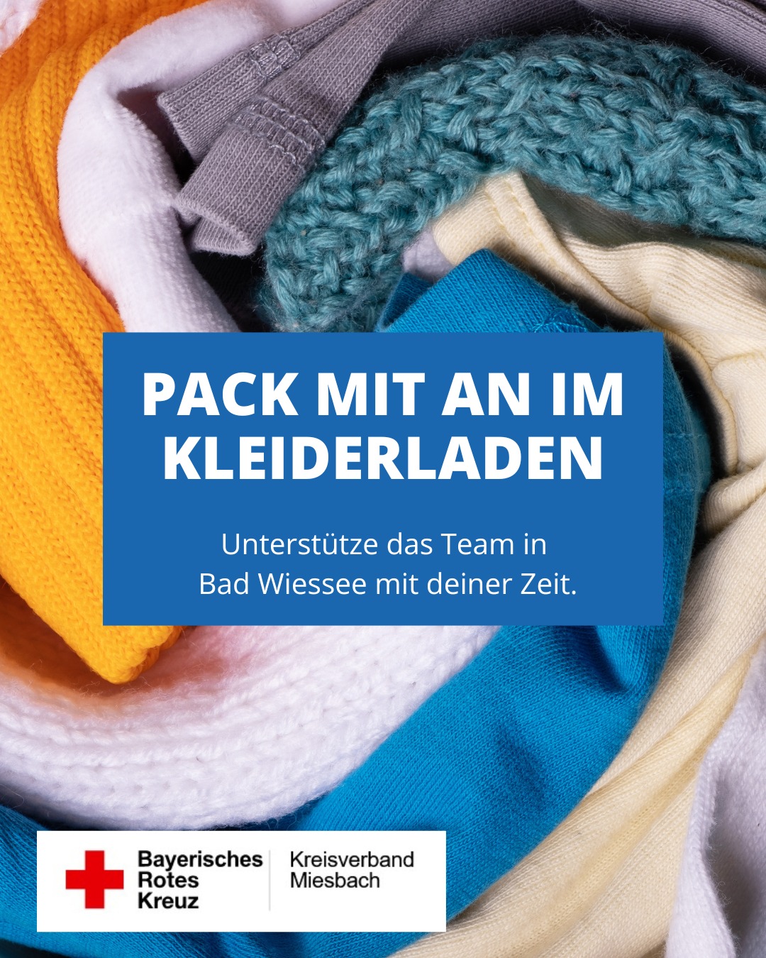 In den BRK-Kleiderläden im Landkreis Miesbach packen Menschen mit an, damit gut erhaltene Kleidung weitergetragen werden kann.
Aktuell wird besonders im Kleiderladen Bad Wiessee ehrenamtliche Unterstützung gesucht. Auch die Standorte in Holzkirchen, Miesbach und Hausham freuen sich über neue Helferinnen und Helfer.
Zu tun gibt es einiges:
✔️ Sortieren und Auszeichnen
✔️ Verkauf und Beratung
✔️ Dekoration und Schaufenstergestaltung
Ob regelmäßig oder nur ein paar Stunden. Jede Hilfe zählt.
📍 Holzkirchen, Miesbach, Hausham und Bad Wiessee
📩 Interesse?
Dann gerne direkt beim Bayerischen Roten Kreuz melden:
Frau Monika Floßmann
Wendelsteinstraße 9
83714 Miesbach
E-Mail: flossmann@kvmiesbach.brk.de
Website: www.kvmiesbach.brk.de
Du suchst ein anderes Ehrenamt?
Auf www.freilich-bayern.de findest du viele weitere Möglichkeiten, dich mit deinen Interessen und Fähigkeiten einzubringen.
Oder komm zu uns. Eine Übersicht unserer Standorte und Beratungszeiten findest du unter www.nea-mb.de.
@freilich_bayern