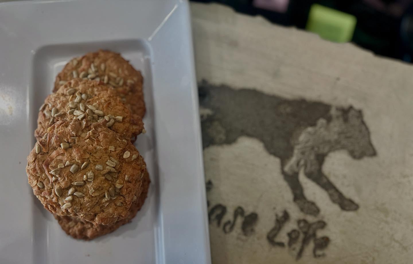 Big thank you to @sunflowerpet for these delicious sunflower and oat cookies!
We’re excited for the Cat Cafe to open soon!