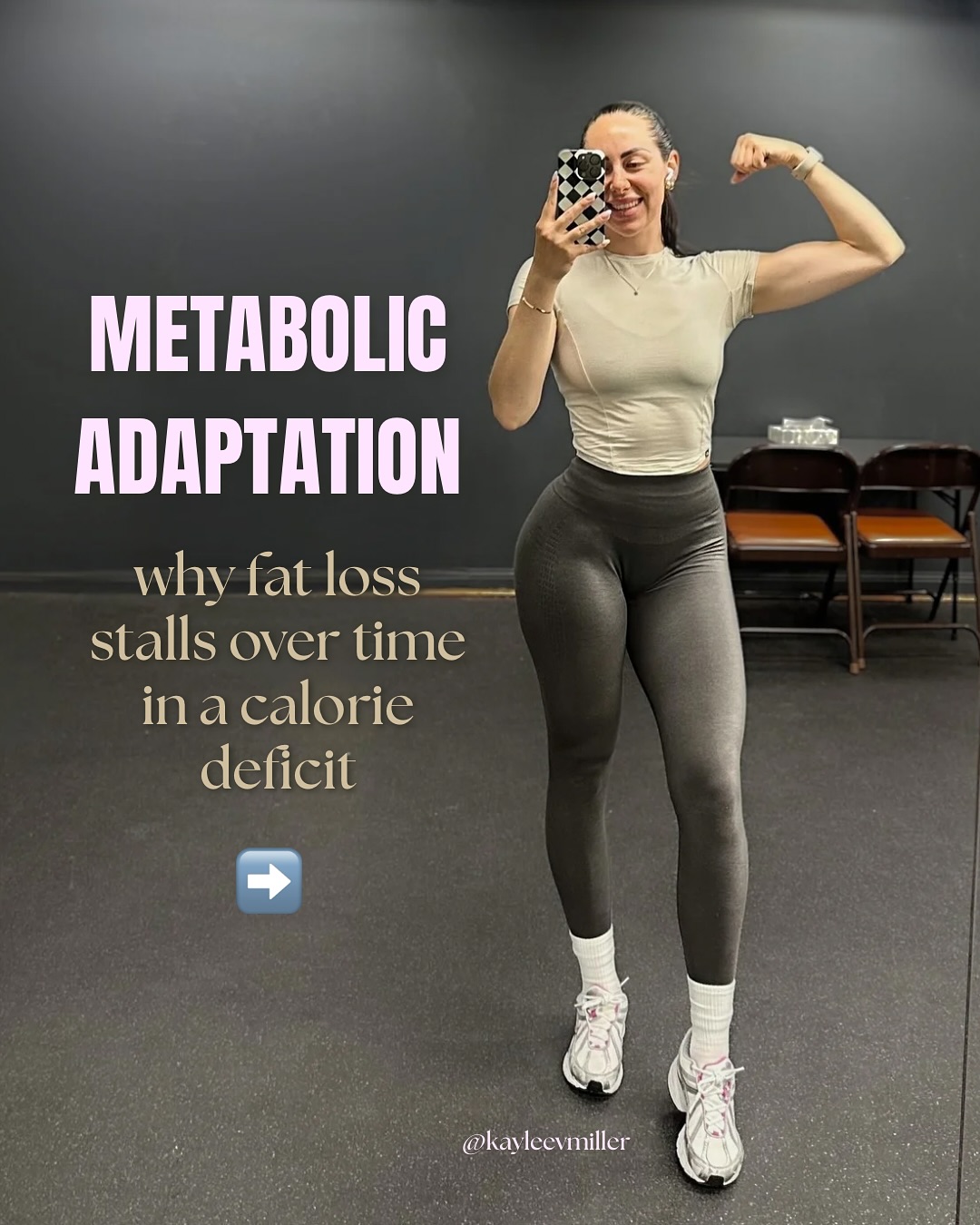 Struggling with a fat loss plateau after months of dieting? Less restriction and more food may help you break through.
The main mechanism behind stalled fat loss during a diet is METABOLIC ADAPTATION.
Long-term diets lower key hormones like leptin and thyroid hormones, which regulate your energy and metabolism. When these hormones decrease, your resting metabolic rate drops (adaptation), making fat loss more difficult.
Before you try reverse dieting, ask yourself:
1. Are you sure that you’re actually in a consistent calorie deficit?
2. Are you accounting for weekend treats or drinks that might bring your weekly calories to maintenance levels?
If yes, and your weight isn’t budging, reverse dieting might be the next step. Sometimes, giving your body a break rather than more restriction is what you need to move forward.