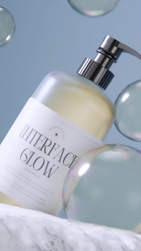 Weightless bubbles 🫧 🫧 A shampoo moment in motion. Creating a dreamy skincare moment in 3D has been great fun
#interfaceglow #3dhaircare #productrender #minimalbeauty #cleanaesthetic #motiondesign
