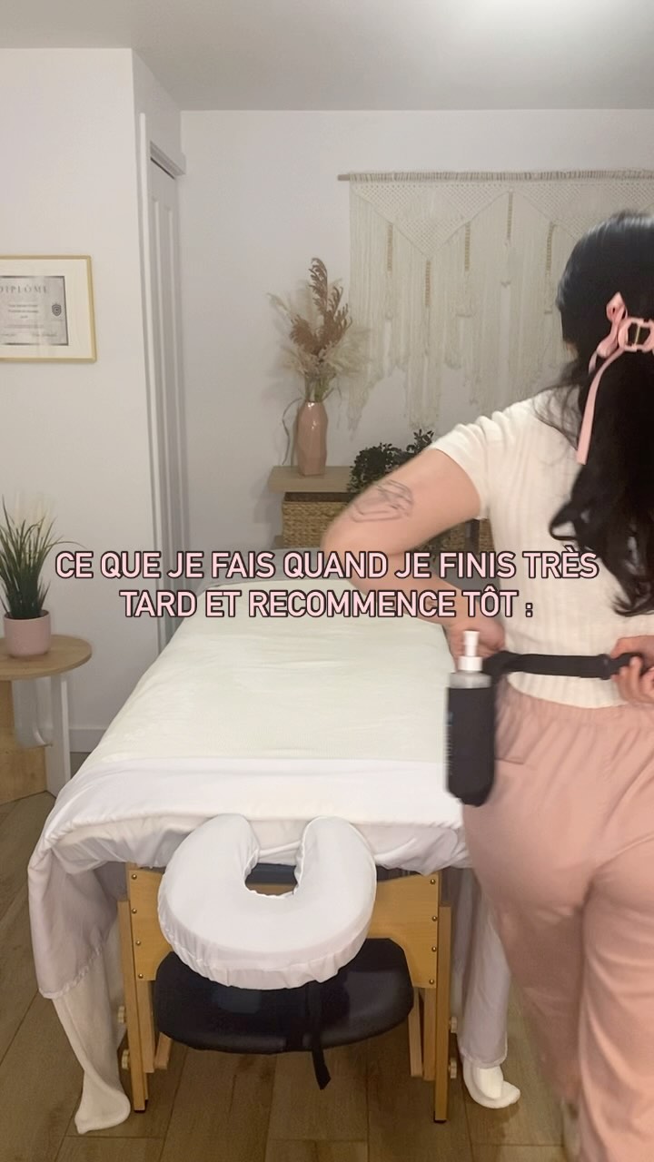 Quand tu finis ton quart de soir en massothérapie et que ton quart du matin commence très tôt.
C’est ce qu’on appelle optimiser son espace de travail… et son sommeil. 😅😴
#humour
RDV: https://www.massotherapielamaison.com