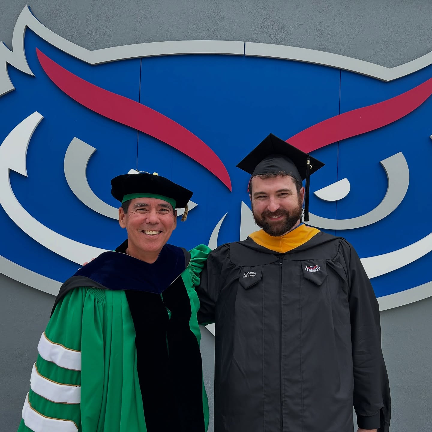 #congratulations to Zeke Tuszynski on his #graduation with a #masters #degree in #biology from @floridaatlantic. Zeke’s #thesis #research used #satellite #transmitters to examine the #migration of #blacktip #sharks. Looking forward to finishing his #manuscript and submitting it for #publication before he leaves for @utokyo_pr. Well done Zeke! Another #student who could complete their research thanks to support from @colganfoundation. #marinebiology #shark #transmitter #tagging @fauscience