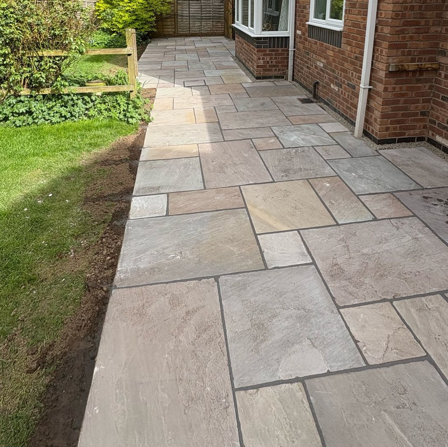 An Indian Sandstone patio completed ✅
We find that many of our customers choose Indian sandstone patios for their natural beauty, variety of colours, and affordability compared to alternative stones.
Plus all it takes is a quick clean over each year after winter to look good as new when you choose CM Building Services (Shrewsbury based builders) to do your patio.
•
•
•
•
#CMBuildingServices #ShrewsburyBuilders #ShropshireConstruction #HomeRenovationUK #HouseExtensions #PropertyRefurbishment
#NewBuildHomes #ReliableBuilders #LocalTradesmen #ShrewsburyHomes #BuildingDreams
#RenovateYourHome #HomelmprovementUK #brashireBusiness #TrustedBuilders #ConstructionExperts #HouseTransformation
#QualityCraftsmanship #UKBuilders #ShropshireLife #shrewsburybuilder #shropshire #shrewsbury
CM Building Services Shrewsbury builders
Shropshire construction
Home renovations Shrewsbury
Extensions and conversions in Shrewsbury
Local builder Shropshire
•
www.carlmorrisbuildingservices.co.uk