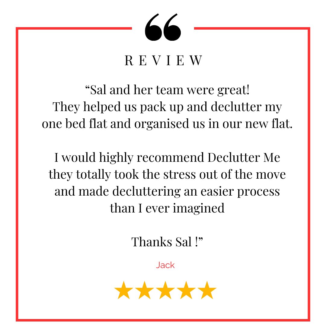 Thank you for a lovely review Jack! And good luck in your new home 🤍