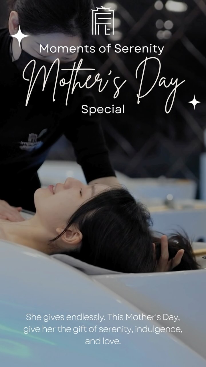 🌸 MOMENTS OF SERENITY - MAY SPECIALS ARE HERE!
Unwind with our signature Imperial Head Spa – just $58 or enjoy a full 1-hour Body Massage – only $65!
✨ Available Monday to Thursday, May 1–31
👑 Surprise the one you love – treat Mom to well-deserved care.
#imperialretreat #headspa #bodymassage #mothersdayspecial #maypromo #wellnessgifts #selfcareformoms #torontospa #relaxandunwind #momdeservesthebest