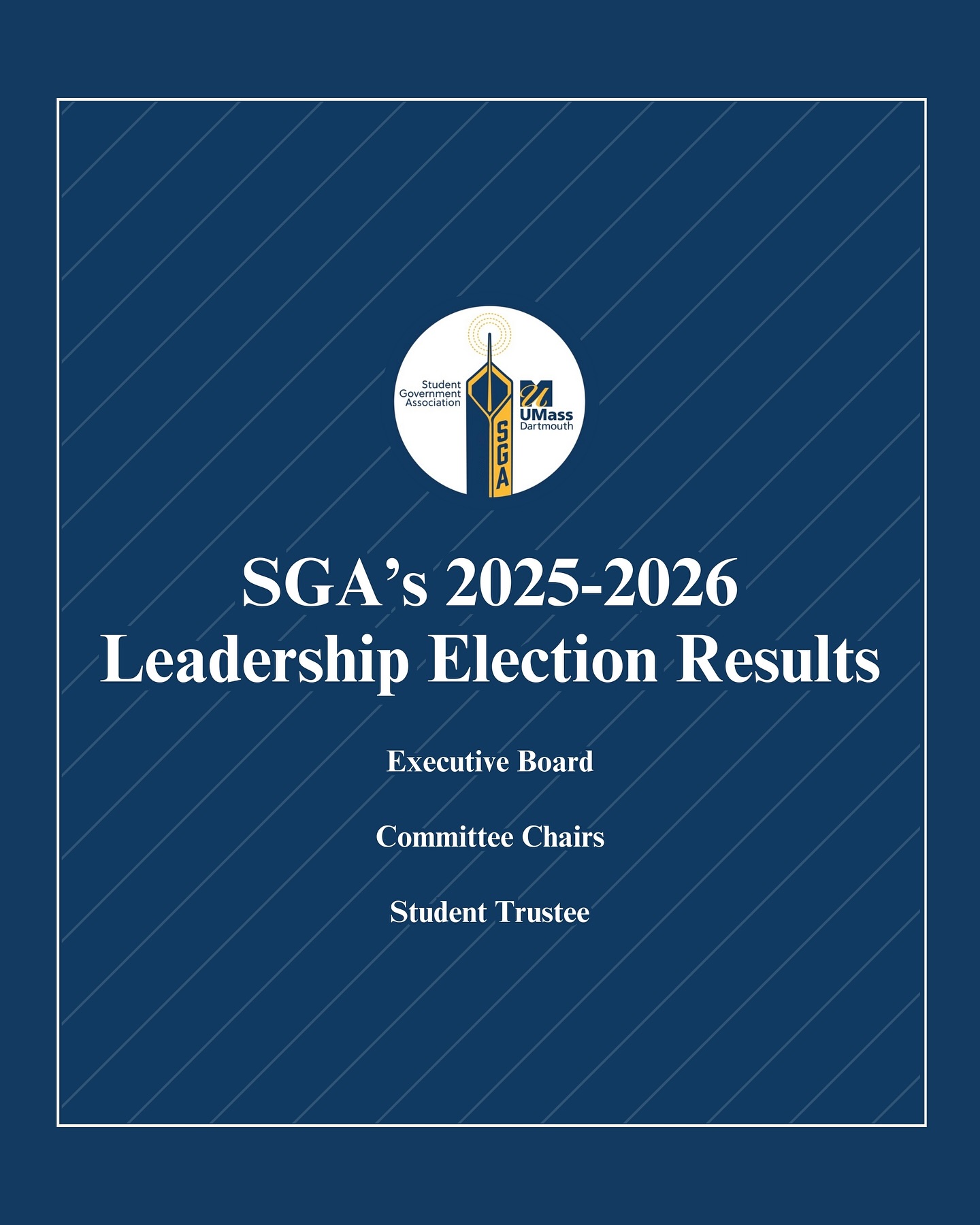 Now presenting... the SGA’s leaders for the 2025-2026 academic year, consisting of the following:
⭐️2025-2026 Executive Board
⭐️2025-2026 Committee Chairs
⭐️2025-2026 Student Trustee
We could not be prouder of the leadership that is now in place for the next academic year. Your next SGA leaders are passionate, dedicated, present, compassionate, and capable.
Stay tuned for updates from our leaders throughout the summer, corsairs! 🎉