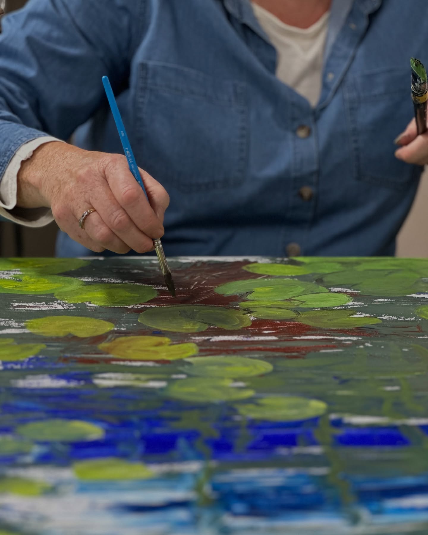 Monday Art Nights at Craigieburn - check out what our members are working on tonight.