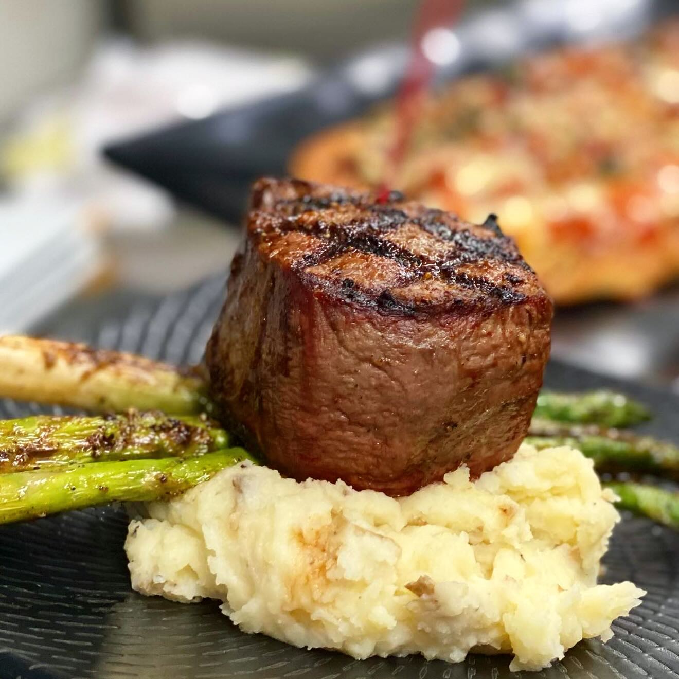 A cut this tender deserves your full attention.
Our Filet Mignon melts effortlessly with every bite — a love letter to your palate.
Pair it with a bold red from our curated wine list and elevate your evening. All Prisoner Wines are 25% off this weekend!!
Call to make your reservation or you can find us on @yelpdfw 🍽️
#flowermound #denton #lewisville #lantana #southlake #grapevine #thecolony #highlandvillagetx #dinner #restaurant #upscale #patio #steak #wine #craftcocktails #eat