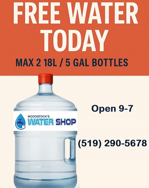 In response to the boil water advisory affecting our neighboring communities, we’re offering FREE water today.
Bring your own bottles—any size, up to **two bottles per person**—and we’ll fill them at no charge.
Let’s help each other out—**please spread the word** by telling your friends and sharing this message everywhere!
