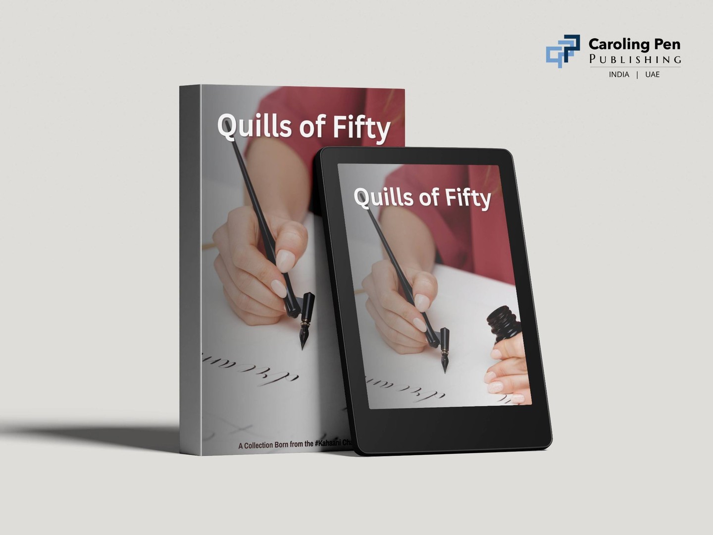 Unlock the beauty of storytelling with 'Quills of Fifty'. This anthology features 50 unique voices sharing their tales of love, loss, and hope. Grab your copy today! Link in Bio #QuillsOfFifty #Poetry #ShortStories #Bookstagram ๐๐