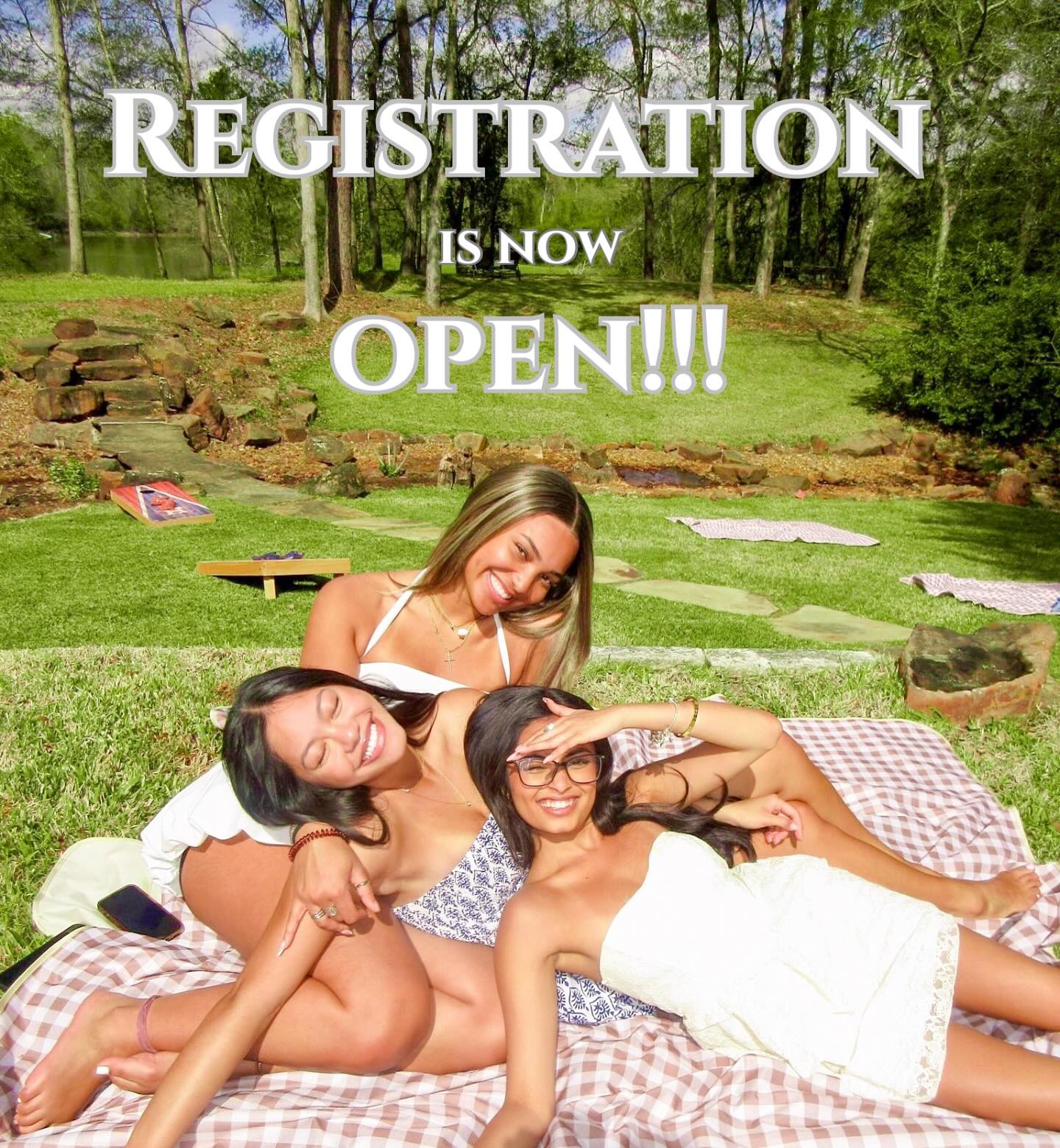 Recruitment Registration is OPEN!!! Click the link in our bio to fill out the application, or reach out to us via DM to learn more! ☀️🌈🌸