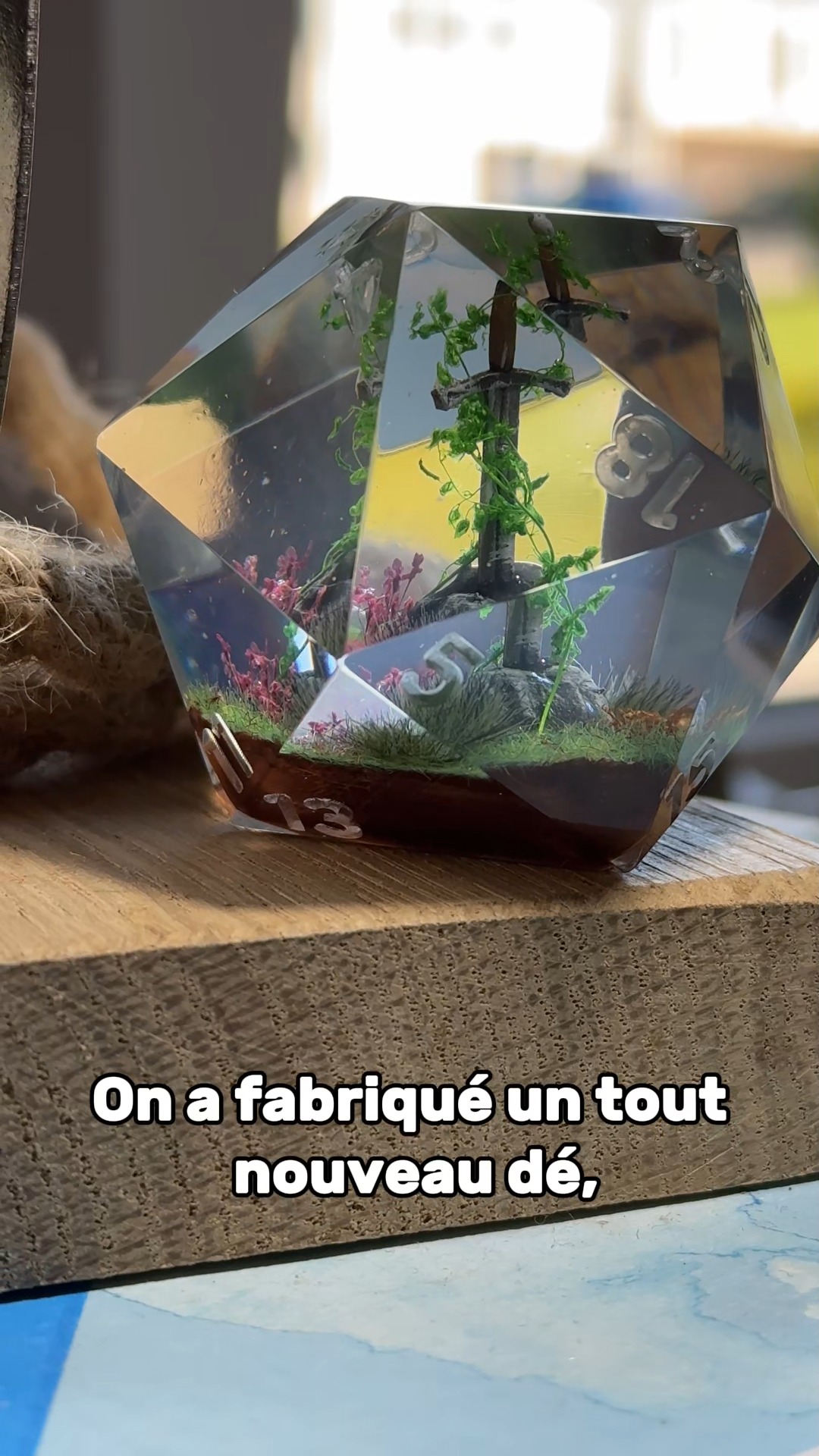 🗡️✨ Pour marquer notre première convention en France, on a décidé de créer un dé unique !
Ce week-end, on sera au festival de jeu de rôle de Kaysersberg, en Alsace — notre premier événement 100 % médiéval-fantastique, alors il fallait bien célébrer ça comme il se doit.
Le thème du festival ? La légende arthurienne.
Notre inspiration ? Excalibur, évidemment. 🔮
Et oui, on fait aussi des dés personnalisés pour les conventions et festivals — et celui-ci, on l’a pensé spécialement pour l’occasion.
📍 Festival JDR de Kaysersberg
📆 3 & 4 mai
📌 Kaysersberg, Alsace
#excalibur #arthurianlegend #dicegoblin #festivaljdr #renfaire #convention
#lalooterie #Artisanat #JDR #resinepoxy #handmade #pourtoi #faitmain #dnd #dés #dice #dnd5e #boutique #etsy