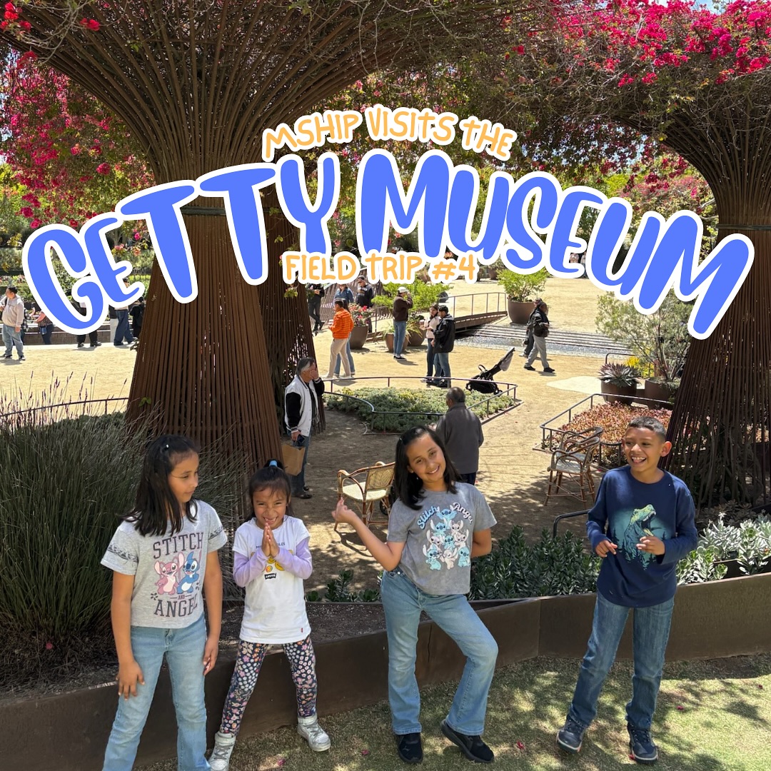 This past weekend, Mentorship visited the Getty Museum for our fourth field trip of the year! We had a ton of fun analyzing and recreating the art with our mentees and mentors!!