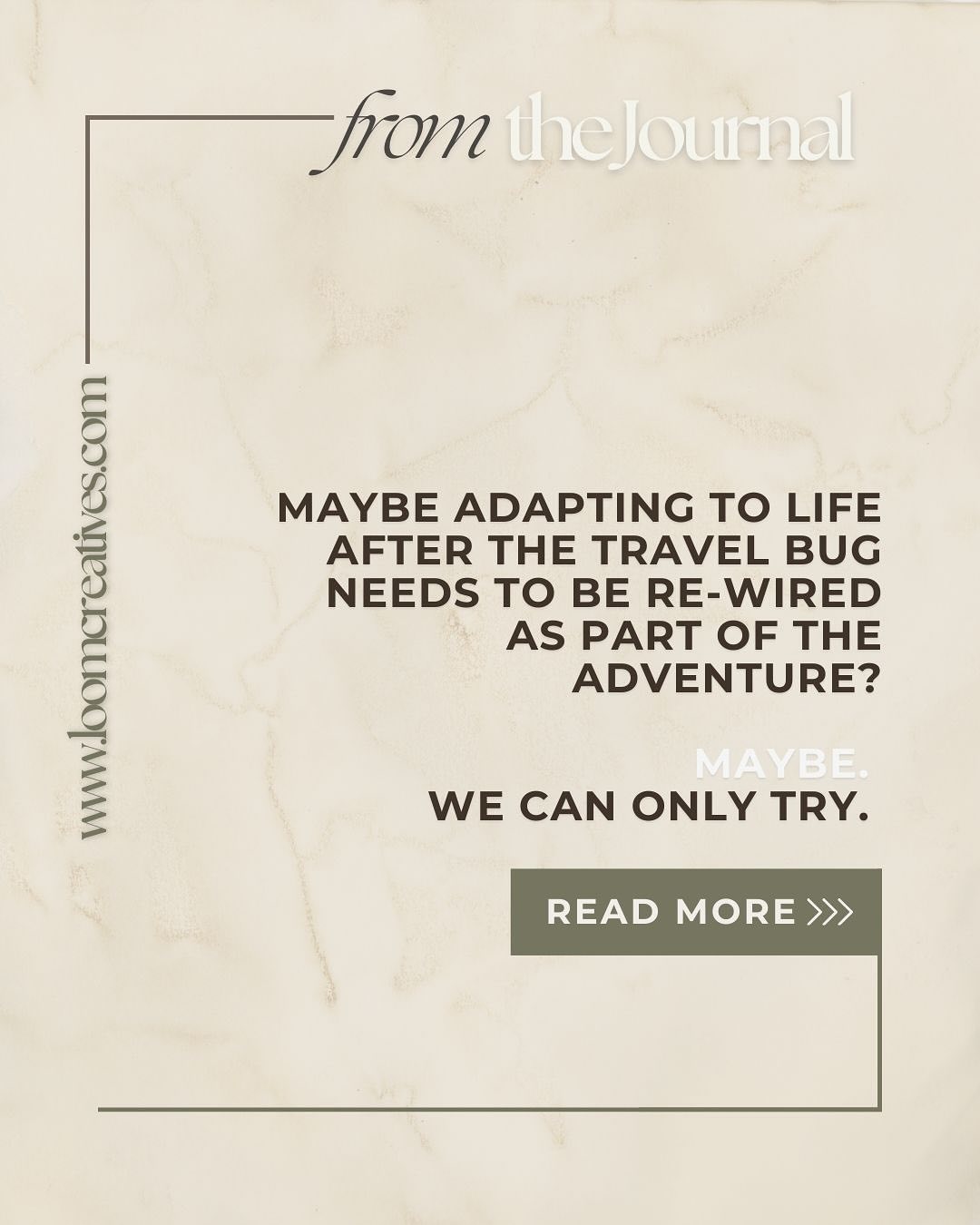 “You’re home, yes, but you always return a slightly different person.”
Tips, tricks and reflections to adjust to the post-travel whiplash ✨
Full read on the journal.
.
.
.
#posttravelblues
#journal