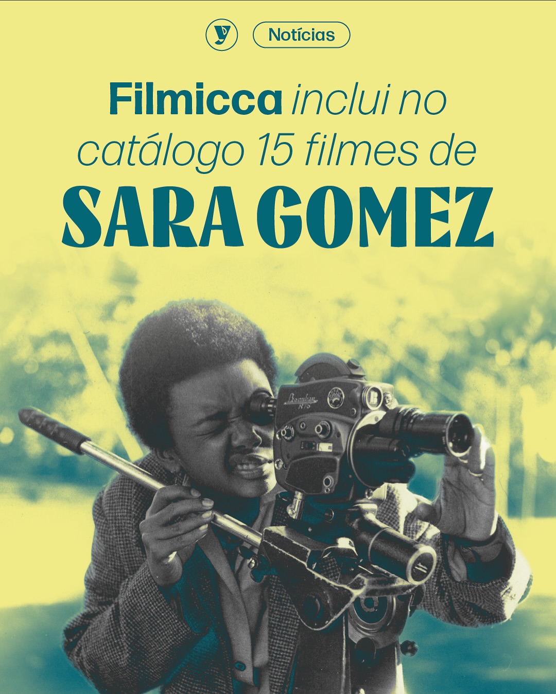🎬 Em maio, a plataforma @filmicca — dedicada ao cinema latino-americano — disponibiliza uma coleção permanente com 15 filmes de Sara Gómez, agora em versões restauradas! São 14 curtas e médias-metragens + o longa De Cierta Manera, obra-prima da cineasta cubana.
📝 No site do Sara y Rosa, celebramos o legado de Sara com dois ensaios que mergulham em sua trajetória:
🔸 “Há bem mais entre um homem e uma mulher...”, por Roberta Veiga
🔸 “Sara Gómez y el derecho a quererlo todo”, por María José Merino
📚 Leia em: sarayrosa.com
🎥 Assista em: filmicca.com.br
#SaraGómez #CinemaLatinoamericano #Filmicca #DeCiertaManera #CinemaFeminista #CinemaCubano #SaraYRosa
🇪🇸
🎬 Durante mayo, la plataforma Filmicca — dedicada al cine latinoamericano — lanza una colección permanente con 15 películas de Sara Gómez, ahora en versiones restauradas. Incluye 14 cortos y mediometrajes, además de su largometraje icónico De Cierta Manera.
📝 En el sitio de Sara y Rosa, celebramos su legado con dos ensayos que exploran su cine:
🔸 “Há bem mais entre um homem e uma mulher...”, por Roberta Veiga
🔸 “Sara Gómez y el derecho a quererlo todo”, por María José Merino
📚 Léelos en: sarayrosa.com
🎥 Mira las películas en: filmicca.com.br
#SaraGómez #CineLatinoamericano #Filmicca #DeCiertaManera #CineFeminista #CineCubano #SaraYRosa
@atticomunicacao