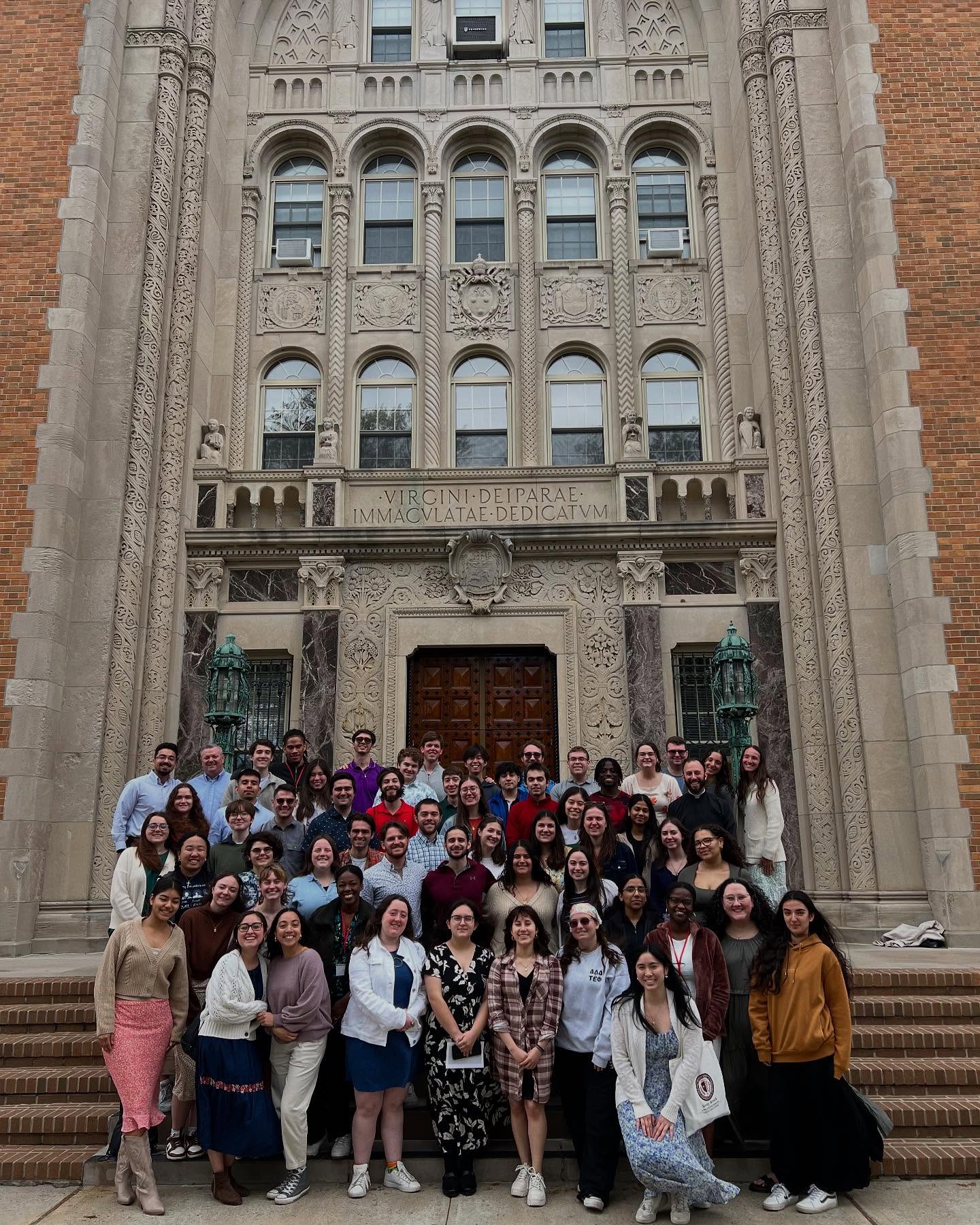 This year’s Spring Retreat was on the topic of prayer. Students from Adelphi, Hofstra, LIU, and Stony Brook were all present.