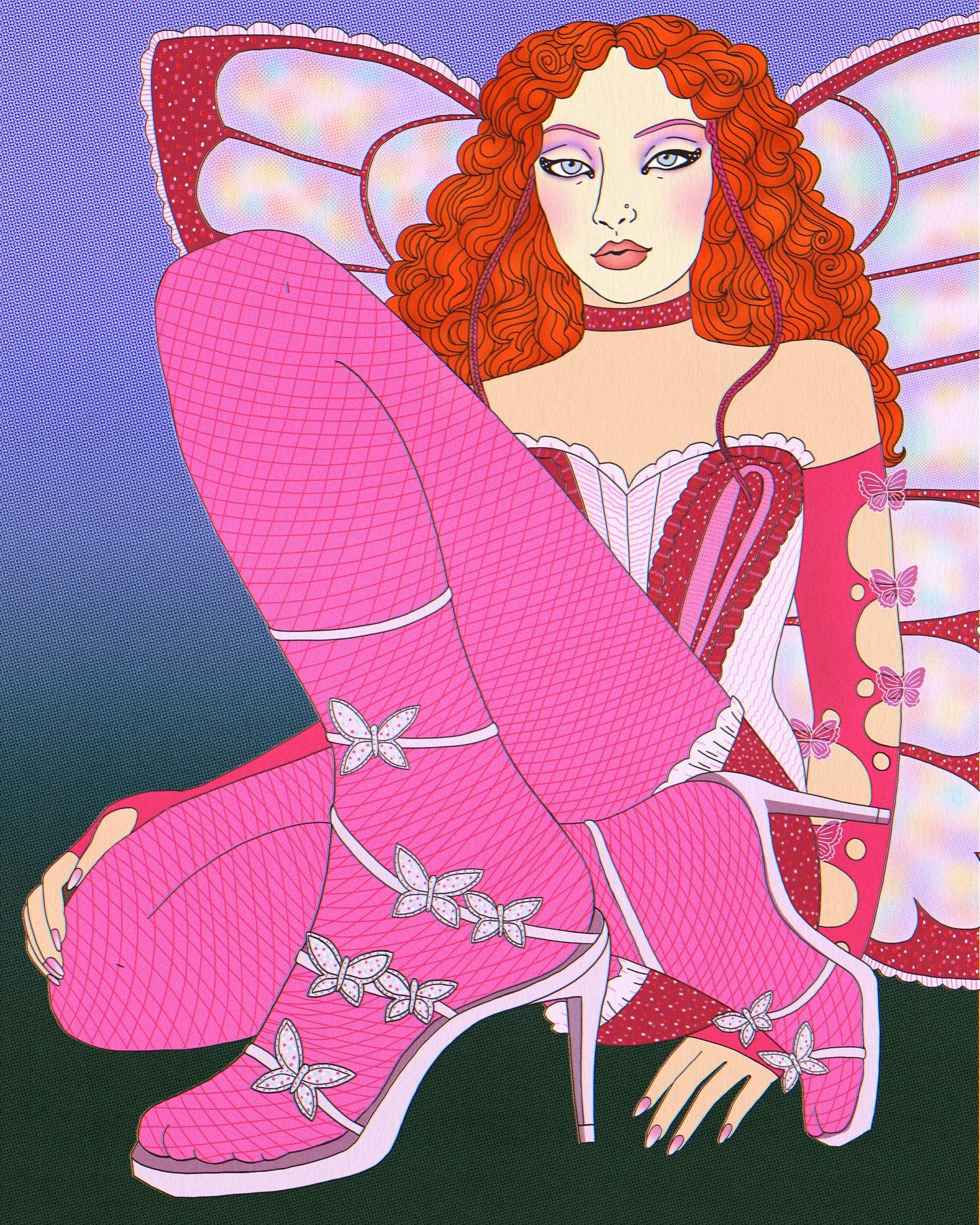 🦋Chappell Roan🦋
Knew I had to draw this coachella outfit the moment I saw it, it’s so ethereal and pretty! I’ve also been wanting to do a big shoe focused piece for a minute