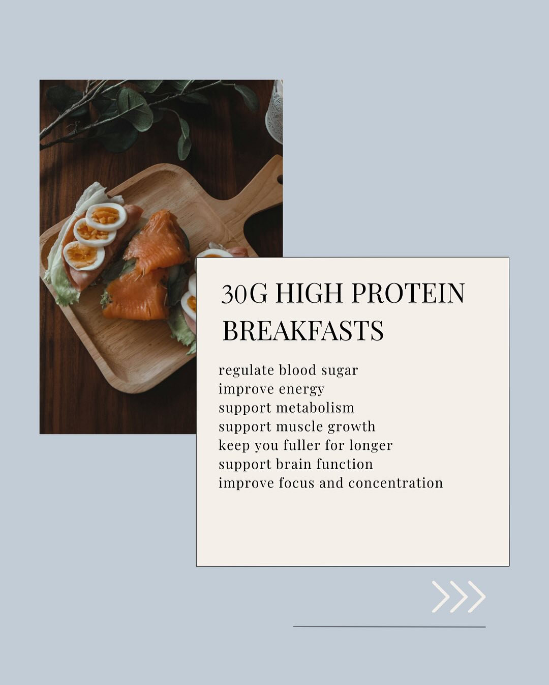 Protein for your first meal can do wonders for us! 🌟
Here are some benefits and some meal ideas for you to think about!
What are some of your go-to high protein breakfasts? 🍳