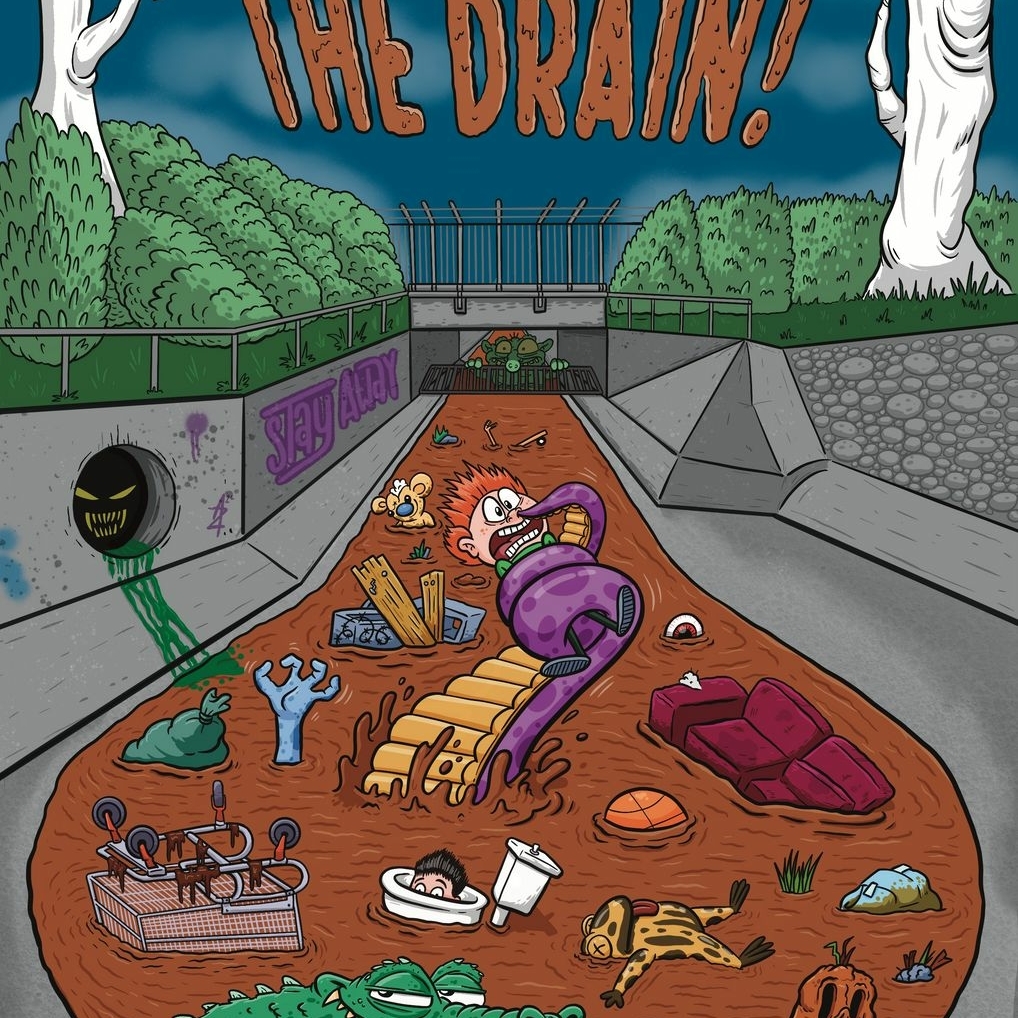 Last year a friend approached me to create a sign to stop the kids in his local Soccer team from exploring the manky and dangerous storm water drain near the ovals. 'Gross Mad-Fold-In Style' was the brief. Showed off my pop culture knowledge by adding a Skibidi Toilet which means that I don't have SkibidiRizz
#45yearoldman #illustration #spotillustration #humourous #funnyillustration #digitalillustration #procreate #digitalart #artofinstagram #instaartist #artdrawing #digitalartist #instart #artistsupport #drawingexpression #artistsofinstagram #artistoninstagram #artdaily #artisttofollow #artinspo #skibidirizz