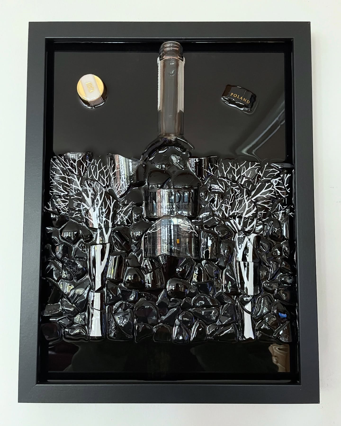 Belvedere Gold im 40x30cm Rahmen 🍾🔨