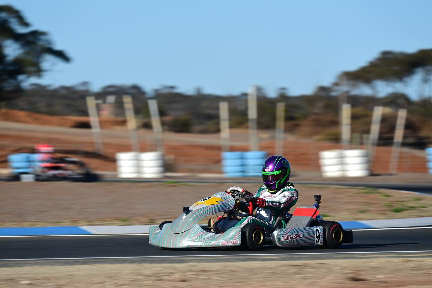 Day 2 done at Australian Kart Championship round 2
An unfortunate start with engine troubles in qualifying meant we started last in the first two heats: in the first heat engine troubles persisted but despite that we managed to get up to P21. In the second and third heats we managed to climb up to P17 and P14. Overall we managed to turn around a bad start to the day by making up good positions and we start Heat 4 from P17.