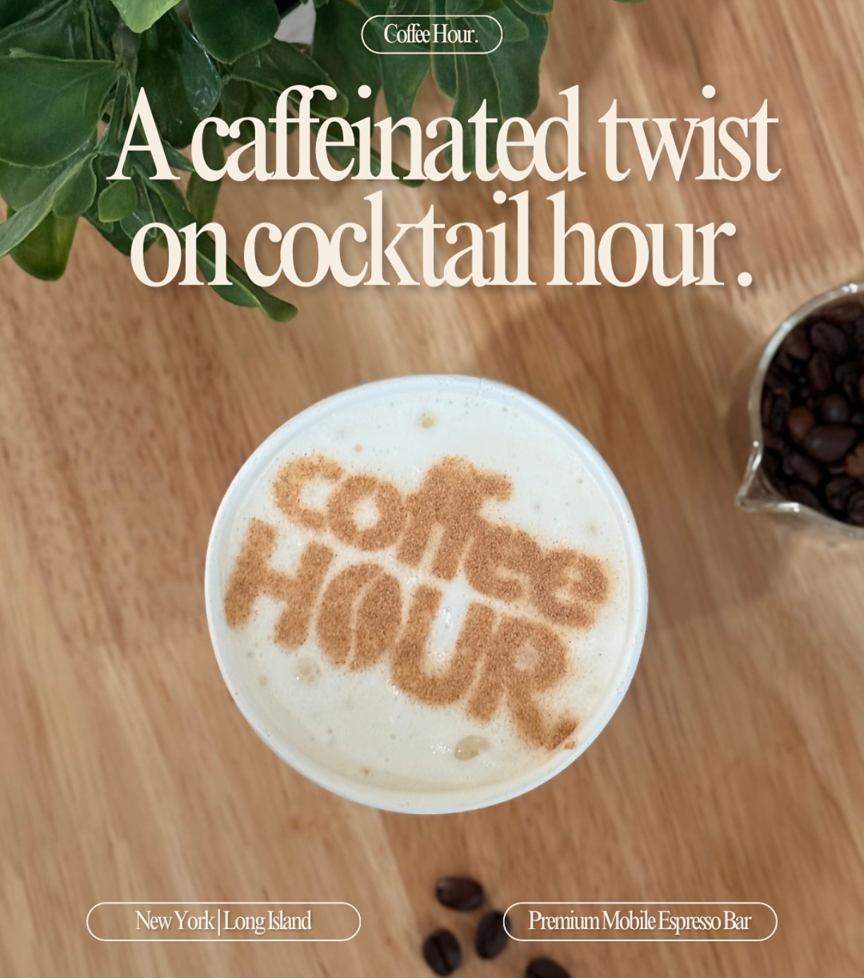 CoffeeHour Mobile Espresso Bar is now available for summer bookings!
#EspressoBar #coffee #icedcoffee #corporateevents #weddings #vendor #nyc #longisland #latte #newyork