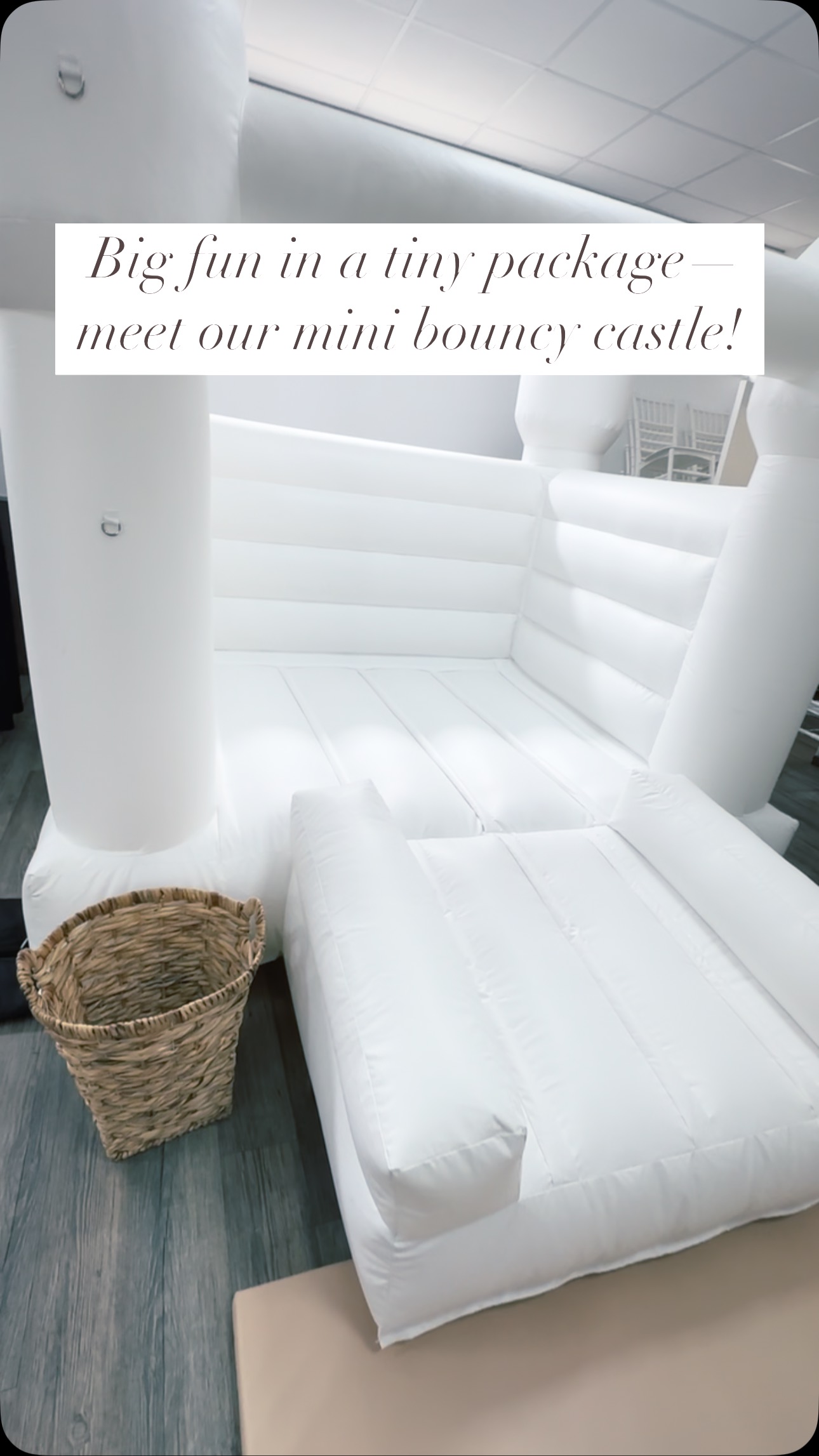 Big fun in a tiny package—our Little One made its debut today and stole the spotlight!”
#MiniBouncer #LittleCastleBigFun #PartyReady #BouncyCastleLove #KidsPartyFun #EventRentalMagic #MiniMunchkins