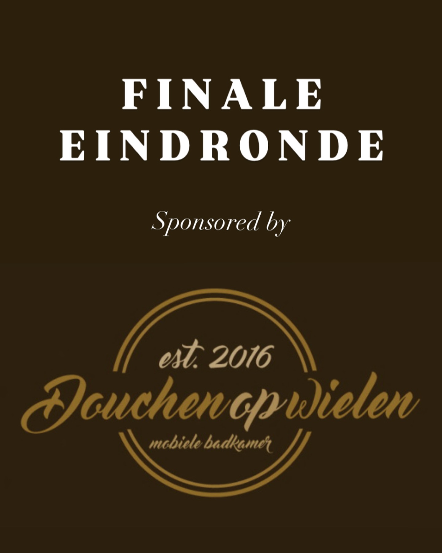 ‼️‼️ SPONSOR ALERT ‼️‼️
@douchenopwielen.be zal onze boys extra komen aanmoedigen en voorziet hiervoor een geweldige bierwagen alsook de wedstrijdbal!
Wij hopen jullie allemaal onder een stralende zon te mogen verwelkomen!!
Aan drank niets te kort!!!
Merci @douchenopwielen.be 🖤💛
#sponsored #douchenopwielen #eindronde #finale #ekerendonk #yeswecan #letsgo