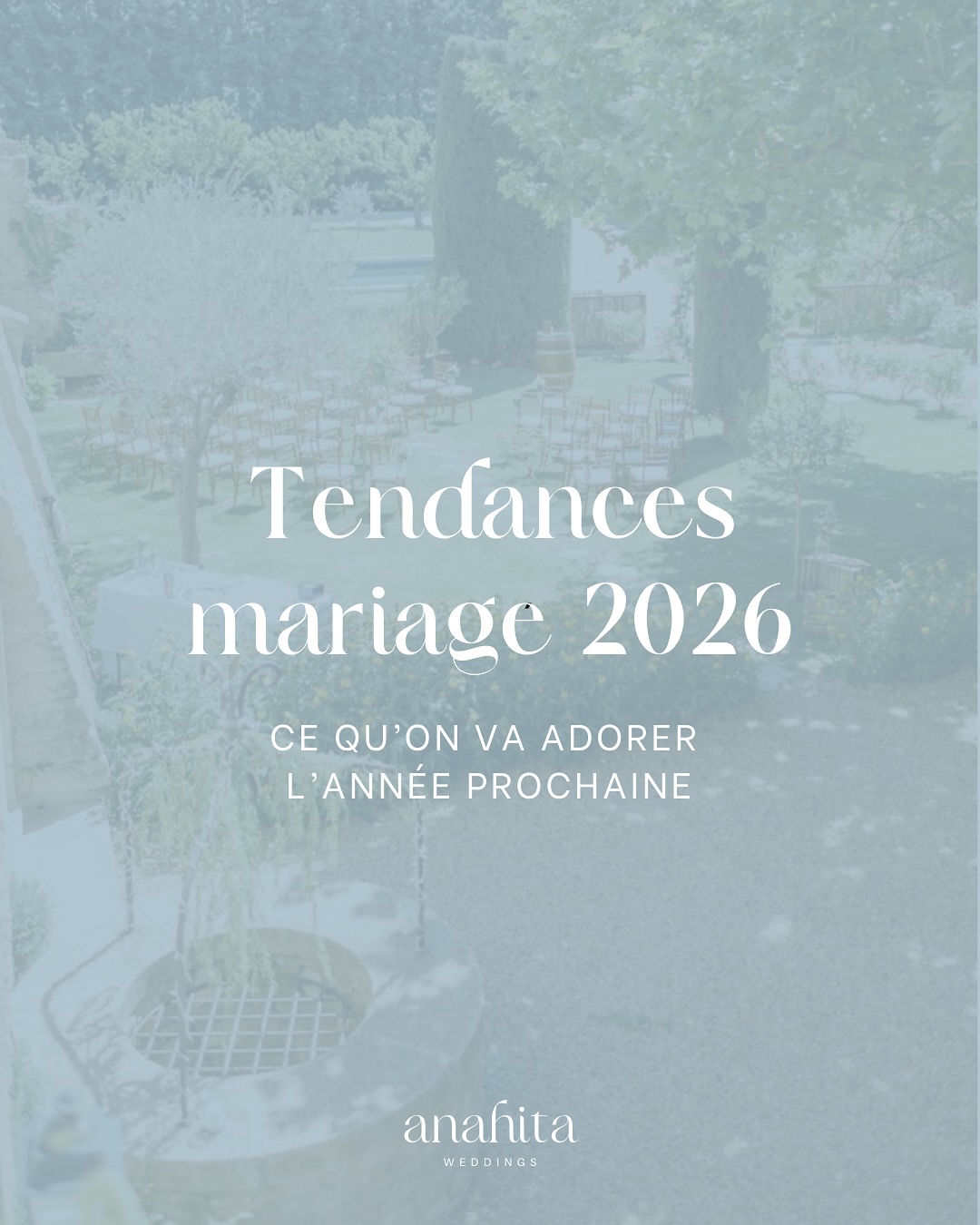 𝗩𝗼𝘂𝘀 𝘃𝗼𝘂𝘀 𝗺𝗮𝗿𝗶𝗲𝘇 𝗲𝗻 𝟮𝟬𝟮𝟲 ?
Voici un petit aperçu de ce qui va faire vibrer les mariages l'année prochaine.
Des fleurs en mouvement, un brunch stylé, une papeterie qui pose l’ambiance, des animations qui créent du vrai lien…
2026 s’annonce créatif, élégant, vivant. Et franchement, il y a de quoi s’inspirer !
🫶 Je vous donne plus de détails dans mon dernier article, à retrouver sur le blog de anahita-weddings.com
Et toi, quelles tendances de mariage te font le plus rêver ? Dis-le-moi en commentaire (je suis curieuse) 😊
____________________
Sources photos : Pinterest (liens dans l’article de blog)
#tendancesmariage2026 #tendancesmariage #mariage2026 #inspirationmariage #weddingplannerfrance #weddingtrends #blogmariage #ideesmariage #futursmaries2026 #bridetobe2026
