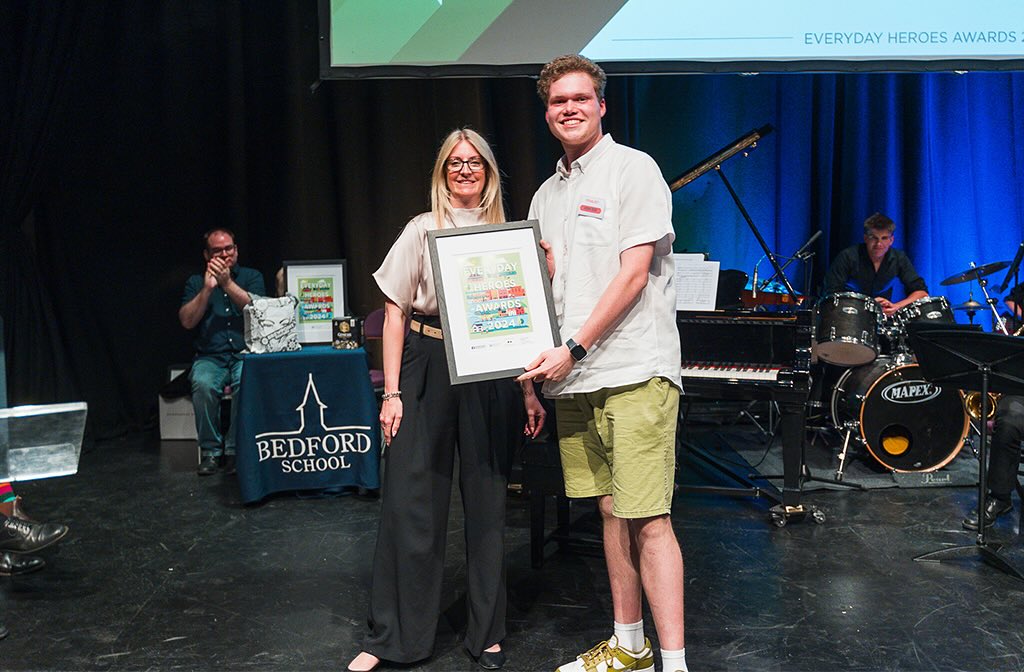 We’re incredibly proud to share that our Group CEO, Urban Judge has won the Young Achiever Award (14 to 21) at the 2024 Bedford Independent Everyday Heroes Awards! 🏆🎉
Urban is a key part of the YouthTV team and an active creative force in Bedford, using media to spotlight young voices and support community organisations like the Harpur Centre. His work continues to make a real impact across the town.
Urban said:
“This award means a lot to me. It’s a reminder that the work we’re doing is being seen and appreciated. I’m grateful to everyone who’s supported me and helped make moments like this possible.”
We’re proud to have Urban as part of the YouthTV journey, and we know this is just one of many milestones ahead for him.
Congratulations, Urban – we’re all behind you! 🙌💫
#YouthTV #BedfordIndependent #EverydayHeroes #YoungAchiever #UrbanJudge #BedfordYouth #communitychampion @bedfordindependent @bedfordschool_uk @ujontv