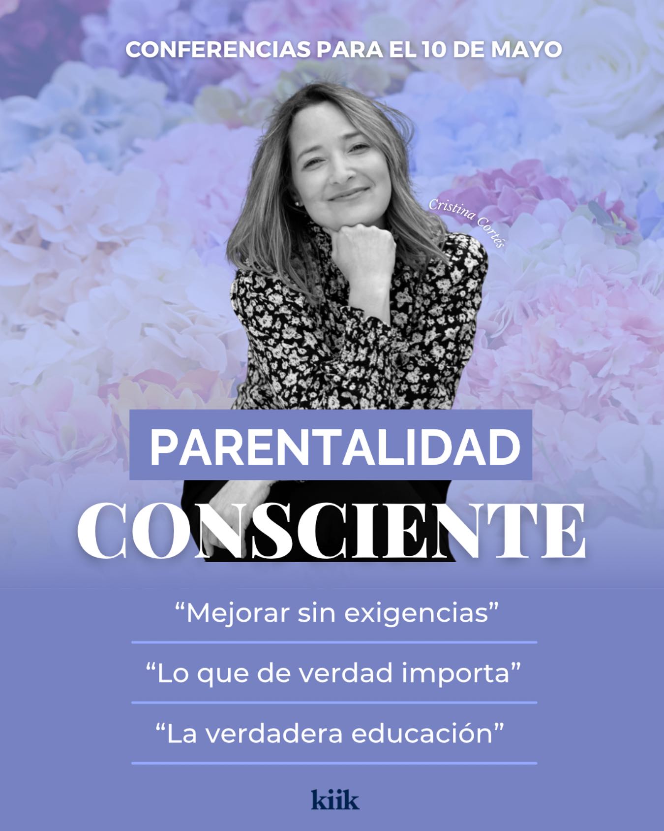 Este 10 de mayo, regala algo que trascienda y aporte a tus colaboradoras… Conferencias para mamás con impacto REAL ✅
Buscamos honrar, acompañar y transformar.
Este año, te invitamos a celebrar a las mamás de tu organización con conferencias que dejen huella:
Parentalidad Consciente con nuestra socia fundadora Cristina Cortés:
🟣 “Mejorar sin exigencias”
🟣 “Lo que de verdad importa”
🟣 “La verdadera educación”
Diseñadas para conectar, inspirar y brindar herramientas desde la compasión y el liderazgo familiar.
📩 Escríbenos para más información y fechas disponibles.
#ParentalidadConsciente #10DeMayo #BienestarLaboral #KIIKConsultores #EmpresasHumanas #mothersday #diadelamamá