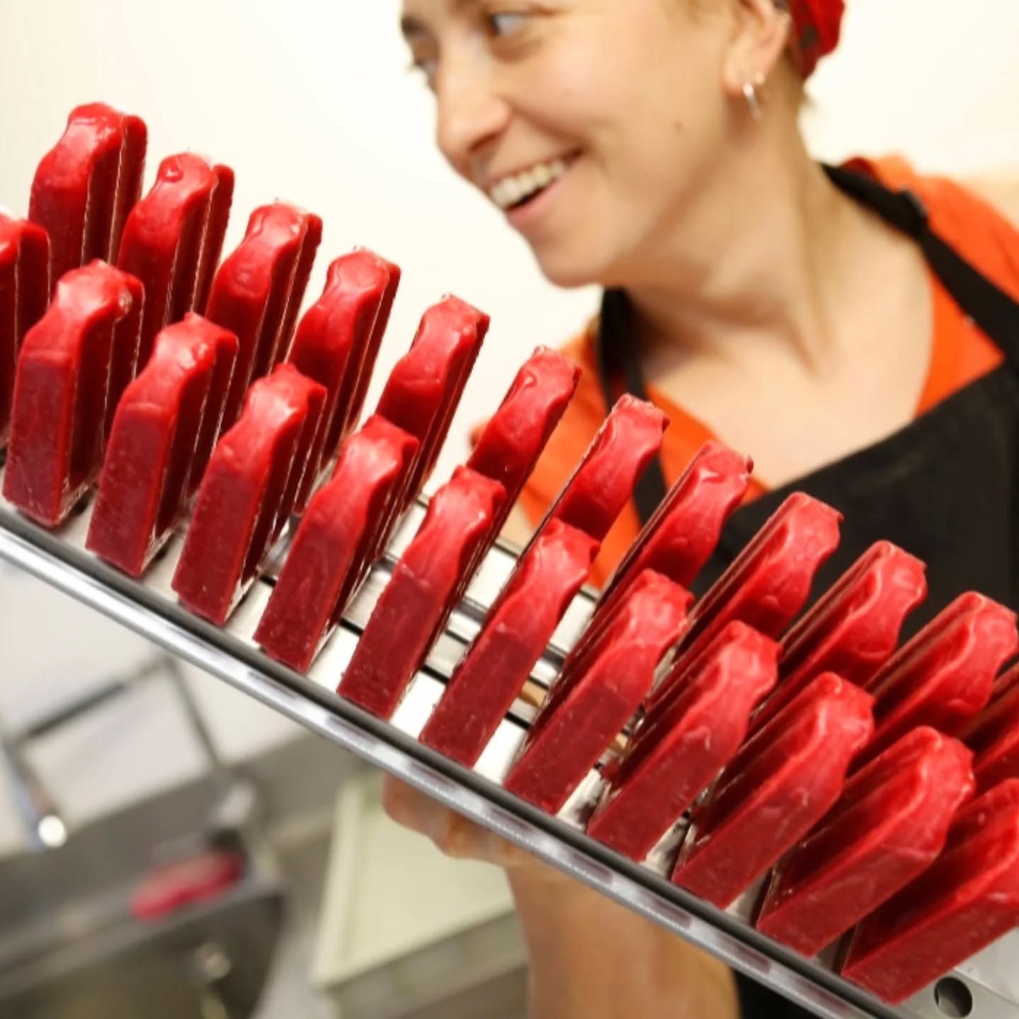 ijsjes ijsjes ijsjes 🤪
Handgemaakt, met veel passie en biologisch fruit 🍓🍓🍓
Fruitijsjes voor een mooiere wereld, daar gaan we voor 🚜☀️🚀