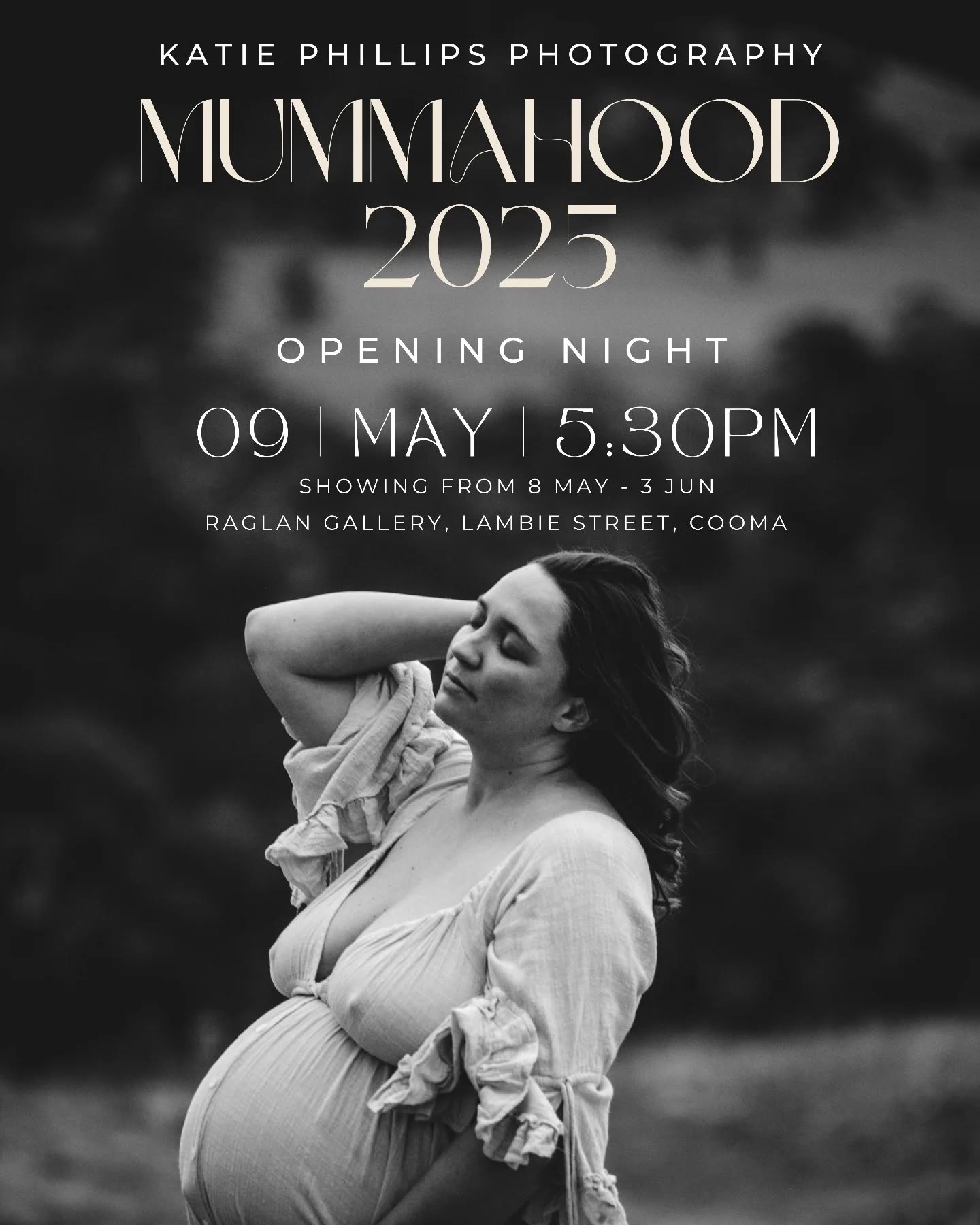 See you at the opening on Friday!!! Eeekkk!! Can't wait to celebrate with you all! Bring everyone! Kids, Grandparents, friends, cousins, aunts, uncles, Dads, random people you find in the street! Everyone is welcome!
Date: 9 May
Time: 5:30pm
Place: Raglan Gallery Cooma @raglangallery
They'll be food, art, music and stuff much fun!
.
.
#youreinvited #invitation #openingnight #portraitexhibition #partytime #photography #coomafamilyphotographer #canberrafamilyphotographer #katiephillipsphotography #riverpearlstudio