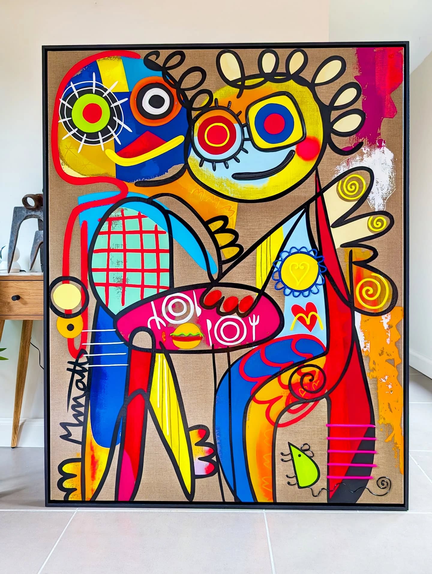 J'ai le plaisir, parmi d'autres artistes tels que @etiennemottez ou @sebastienallart_ de participer à la soirée "Coeur d'Artistes", organisée par @maisonronaldmcdonalddelille.
Une soirée exceptionnelle pour laquelle j'ai spécialement préparé cette grande toile fond lin intitulée " ensemble c'est mieux" en 120x150 cm. Les fonds récoltés viendront soutenir le développement des maisons des parents 🏠 ❤️
📍 La Canopy - Lille
📅 15 mai - 18 h