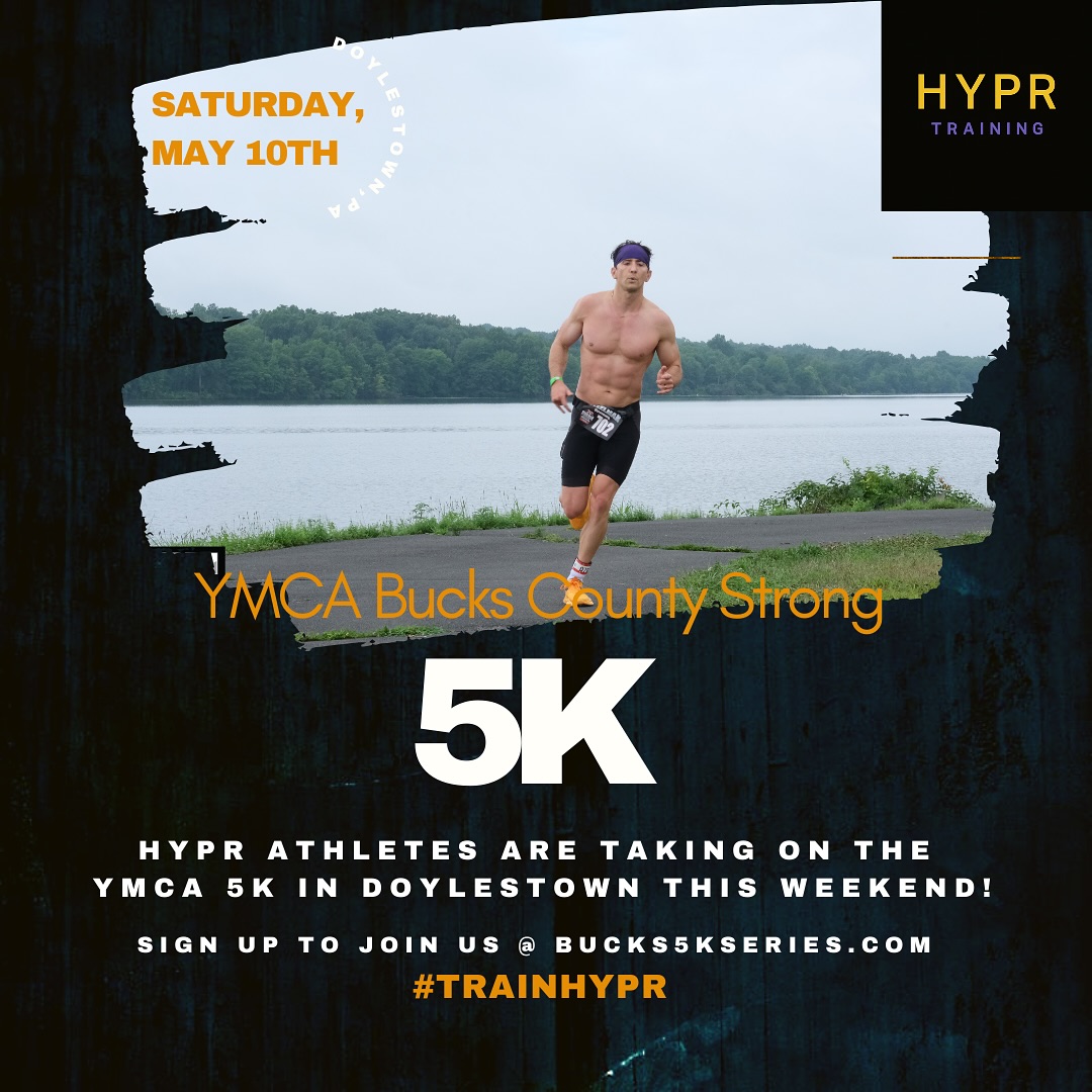 A handful of #teamHYPR runners are hitting the 5k this weekend in Doylestown, PA! Part of the Bucks County 5k series. Sign up and join us at bucks5kseries.com