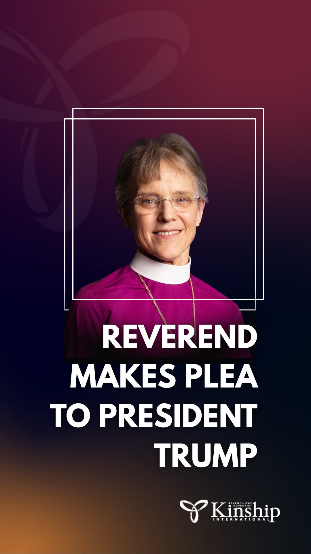 #HOPE | During the inaugural prayer service at Washington’s National Cathedral, Right Rev. Mariann Budde, Episcopal Bishop of Washington, delivered a powerful message of compassion. She urged President Donald Tr*mp to “have mercy” on those who are “scared now”, including families with LGBTQ+ members and immigrants. Her words remind us of the importance of standing together in love and solidarity, especially during challenging times. You are not alone! 💜🏳️🌈🏳️⚧️
#sdakinship #Compassion #LGBTQSupport #ImmigrantRights #FaithInAction