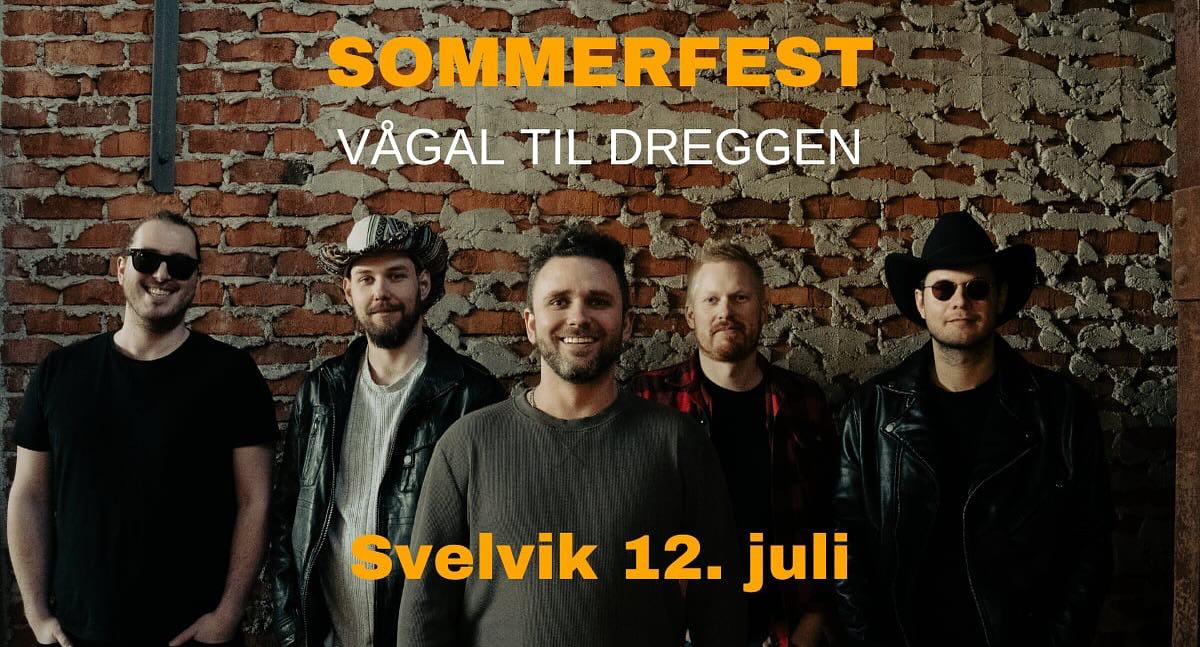 Bli med å lag folkefest i Svelvik når Vågal kommer til Dreggen 12. juli! Se Facebook for mer informasjon om billetter 💃🏽 @isvelvik