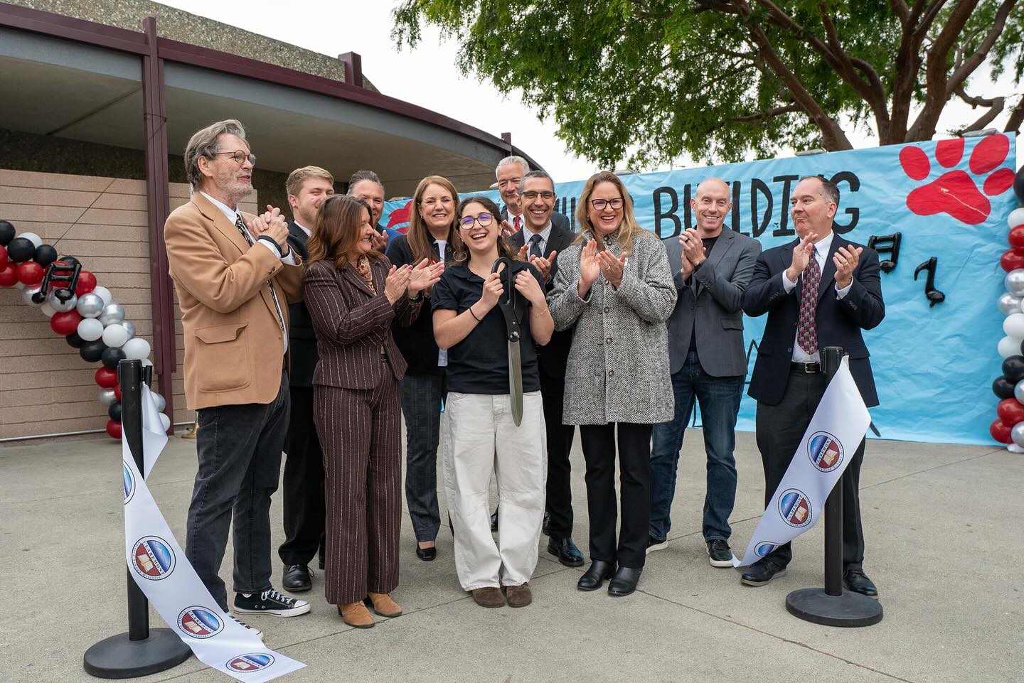 Just two weeks ago, CUSD celebrated the grand opening of the choral department’s new room with a ribbon-cutting ceremony! Chamber Singers had the honor of performing, welcoming faculty, and giving them a tour of our new space. We are incredibly grateful for the hard work and dedication that made our new home possible. It is a privilege to have such an advanced and innovative space to rehearse, create, and grow together!
