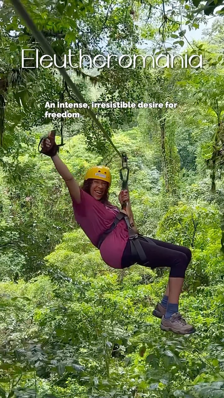 Eleutheromania (Greek) - An intense, irresistible desire for freedom.
That wild rush. That’s eleutheromania—an untamed craving for freedom. Wind in your hair, sun on your skin, and nothing holding you back. No plans. Just the thrill and the world wide open. Let’s fly!
#Eleutheromania #letmewander #greekwords #myrooftopstories