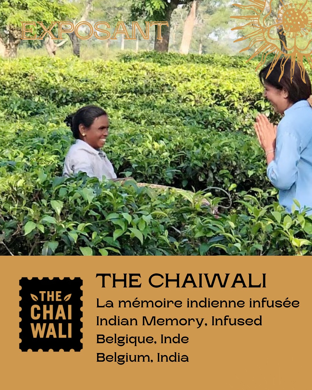✨ NOUVEL EXPOSANT – THE CHAIWALI ✨
📍Belgique / Inde
La mémoire indienne infusée
The Chaiwali, fondée par Neetu Sarin, est une ode au thé indien dans toute sa richesse culturelle et émotionnelle.
Après des années de voyages à travers les jardins de Darjeeling, Assam, Sikkim et du Sud de l’Inde, Neetu sélectionne des thés noirs, verts, blancs et oolongs d’exception, issus d’un artisanat minutieux.
🌱 Marquée par ses souvenirs d’enfance à Mumbai et le rôle central du chai dans la vie indienne, elle propose aujourd’hui, depuis son village belge, des thés et mélanges empreints d’hospitalité, de mémoire et de lien humain.
Retrouvez The Chaiwali au Paris Tea Festival
📍Dimanche 15 juin 2025
🏛️ Maison Internationale de Paris
🎟️ Billets en ligne → lien en bio
——
✨ NEW EXHIBITOR – THE CHAIWALI ✨
📍Belgium / India
Indian memory, infused
The Chaiwali, founded by Neetu Sarin, is a heartfelt celebration of Indian tea and culture, deeply intertwined.
From Darjeeling to Assam, Sikkim and the Blue Mountains, Neetu curates black, green, white and oolong teas of exceptional quality, sourced directly from dedicated growers and makers.
🌱 Rooted in her childhood memories in Mumbai, and the everyday ritual of chai, she now shares, from her quiet Belgian village, blends inspired by hospitality, nostalgia, and human connection — one cup at a time.
Meet The Chaiwali at the Paris Tea Festival
📍Sunday 15 June 2025
🏛️ Maison Internationale de Paris
🎟️ Tickets available now → link in bio
#TheChaiwali #IndianTea #ChaiCulture #DarjeelingTea #AssamTea #TeaAndMemory #TeaHospitality #TeaFromIndia #ParisTeaFestival #ptfouiouioui🔥