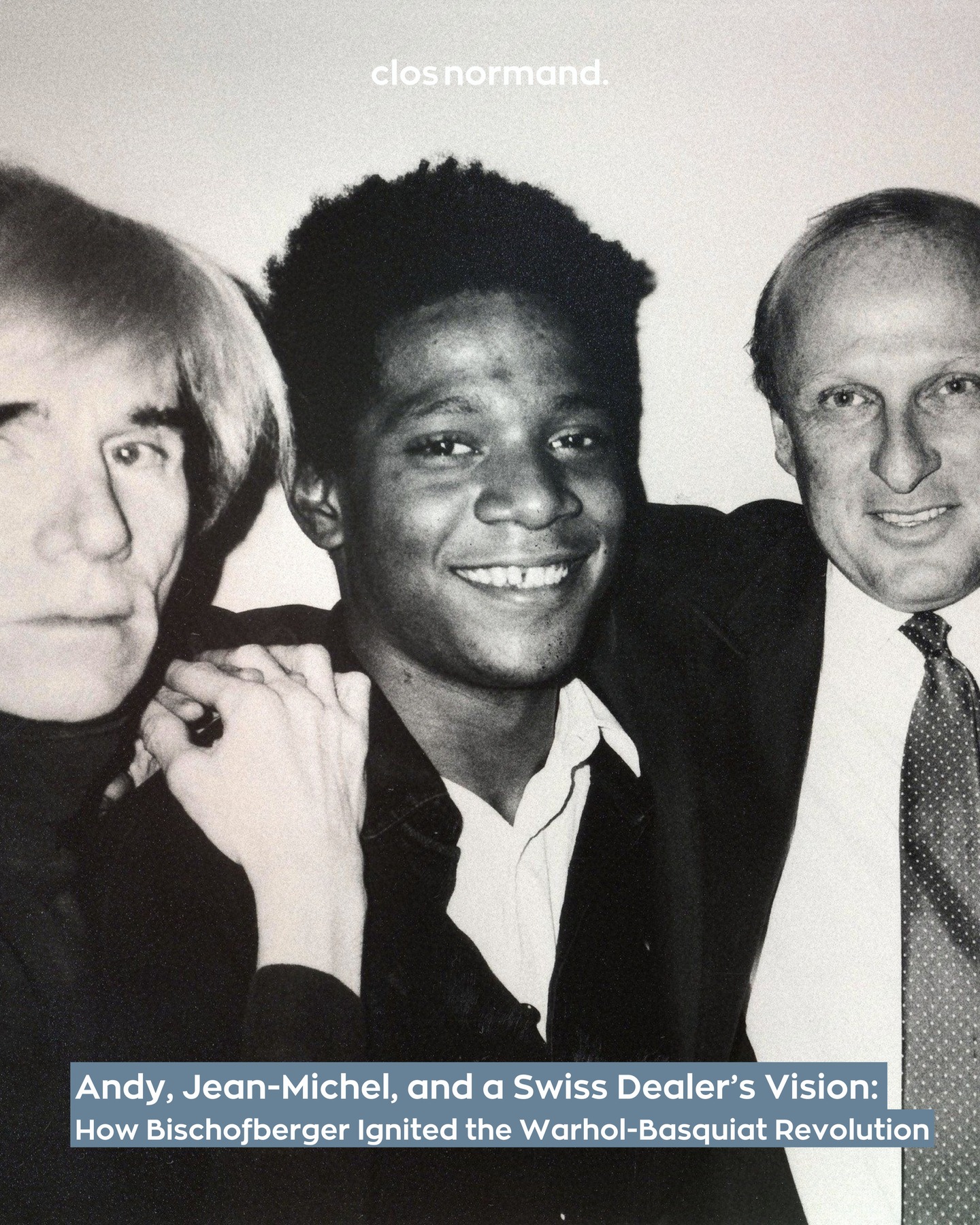 In the early 1960s, Zurich was far from the center of the global art world. But Bruno Bischofberger, a young Swiss gallerist with an eye for the avant-garde, was drawn to what others overlooked. On a trip to New York in 1965, he sought out a rising artist known for his soup cans and silver wig — Andy Warhol🥫.
At the time, Warhol was gaining fame in the U.S., but in Europe, many still saw him as too commercial, too flat, too strange. Bischofberger saw genius. The two struck a deal: Bruno would become Warhol’s exclusive European dealer, bringing Pop Art’s bright, unsettling mirror to a skeptical continent.
By the 1970s, Warhol’s work shifted — portraits of celebrities and billionaires, less daring than before. But Bischofberger pushed him back toward painting with his own hand, encouraging series like Hammer and Sickle, where politics met Pop once more.
Then, in 1983, in the snowy calm of St. Moritz, lightning struck again🏔️🇨🇭.
While Jean-Michel Basquiat was staying at Bischofberger’s chalet, the dealer noticed the young artist had drawn over his toddler daughter’s doodles — layering them with wild, instinctive marks. A bold idea was born: what if Basquiat collaborated with another artist? Basquiat answered without hesitation: “Warhol.”
It was an unlikely pairing — the quiet king of Pop and the raw, explosive voice of the streets — but in the studio, they clicked. Warhol laid down corporate logos and silkscreens; Basquiat responded with furious brushwork, cryptic text, and primal imagery. Sometimes Warhol went first. Sometimes Basquiat. Always, the canvases were alive. Their work together was controversial, messy, and electric. Critics were divided. But Bischofberger saw transformation:
“Warhol was an old wild animal, but he became even wilder under the effect of his enthusiasm for Basquiat.”
Even Warhol’s solo work after the collaboration bore traces of their connection — looser, bolder, more alive. The canvases changed Warhol. Maybe even saved him.
All from one moment in the Alps — one drawing, one idea, and the right person who knew exactly what to do with it.