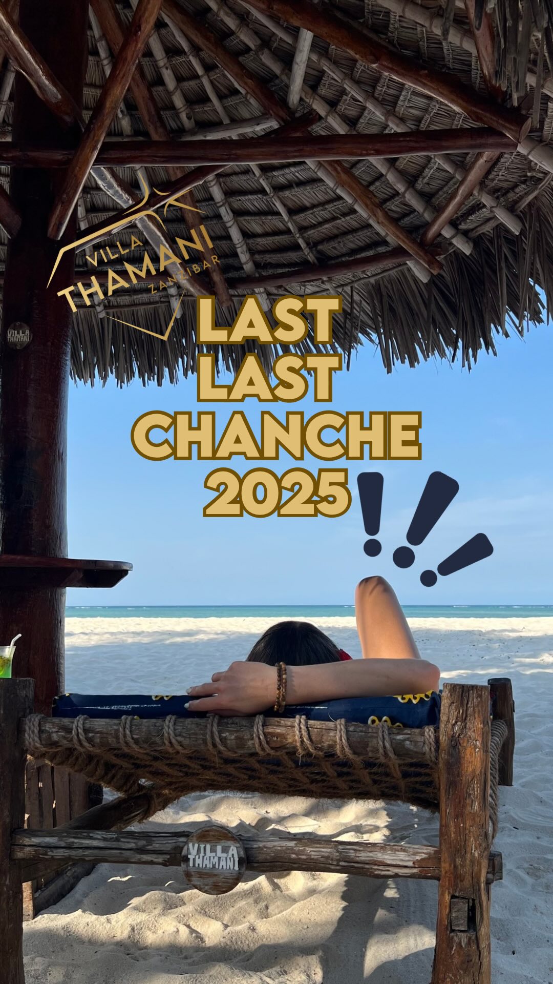 🚨Don’t miss your last chance to experience VILLA THAMANI in 2025‼️
These are the very last available weeks for the year:
– June 8–19
– September 21 – October 6
– October 31 – November 7
– December 13–24
The rest of the calendar is already fully booked — thank you 💎
To live the magic, book now:
www.villathamani.com
WhatsApp: +255 629 605 454
